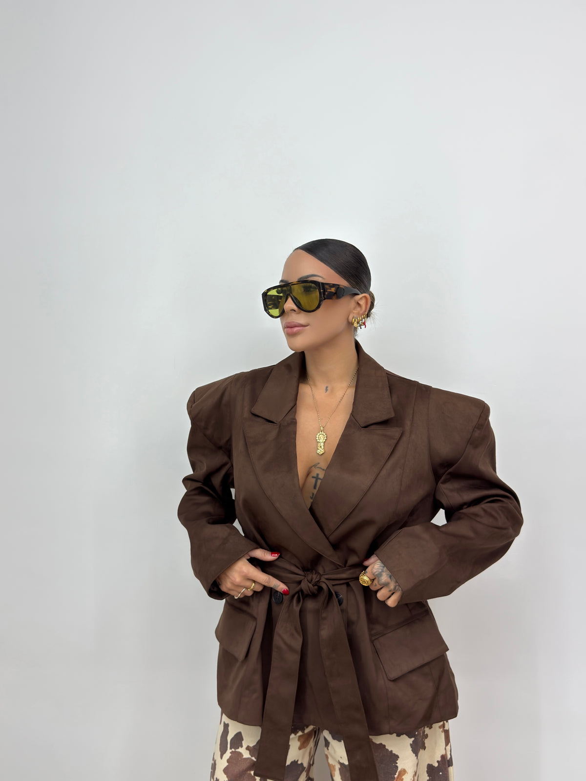 BLAZER CHOCO ANTE JACOB