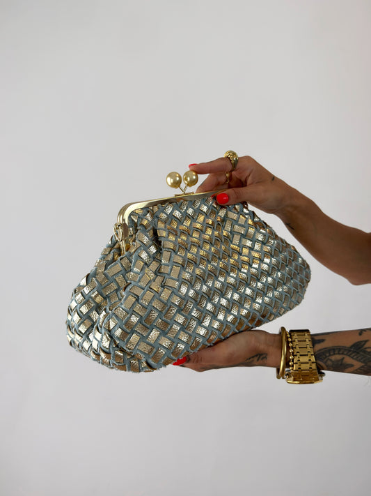 BOLSO DENIM GOLD