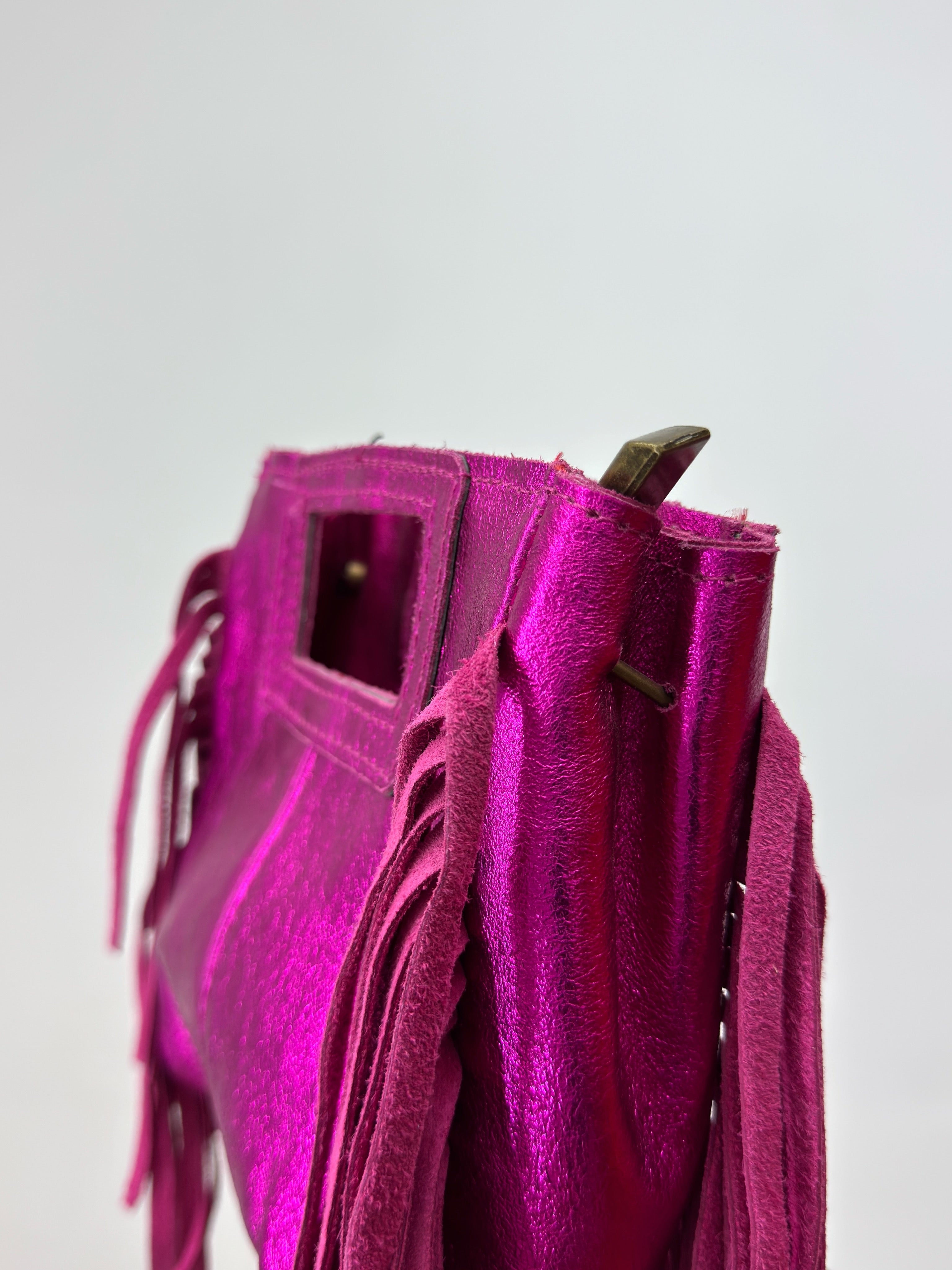 BOLSO PIEL MINI SHYNNY FUCSIA