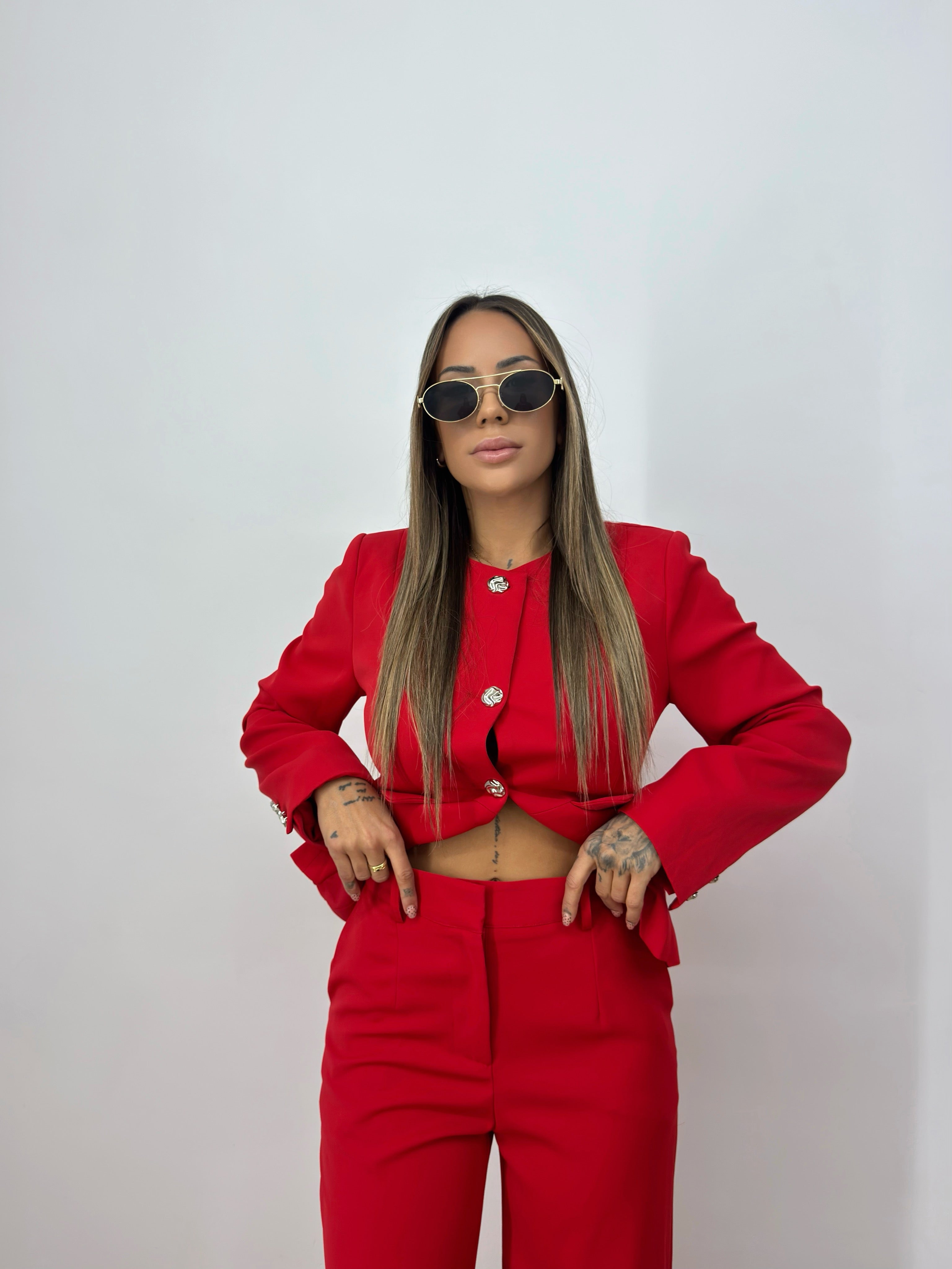 TRAJE PREMIUM CELINE RED