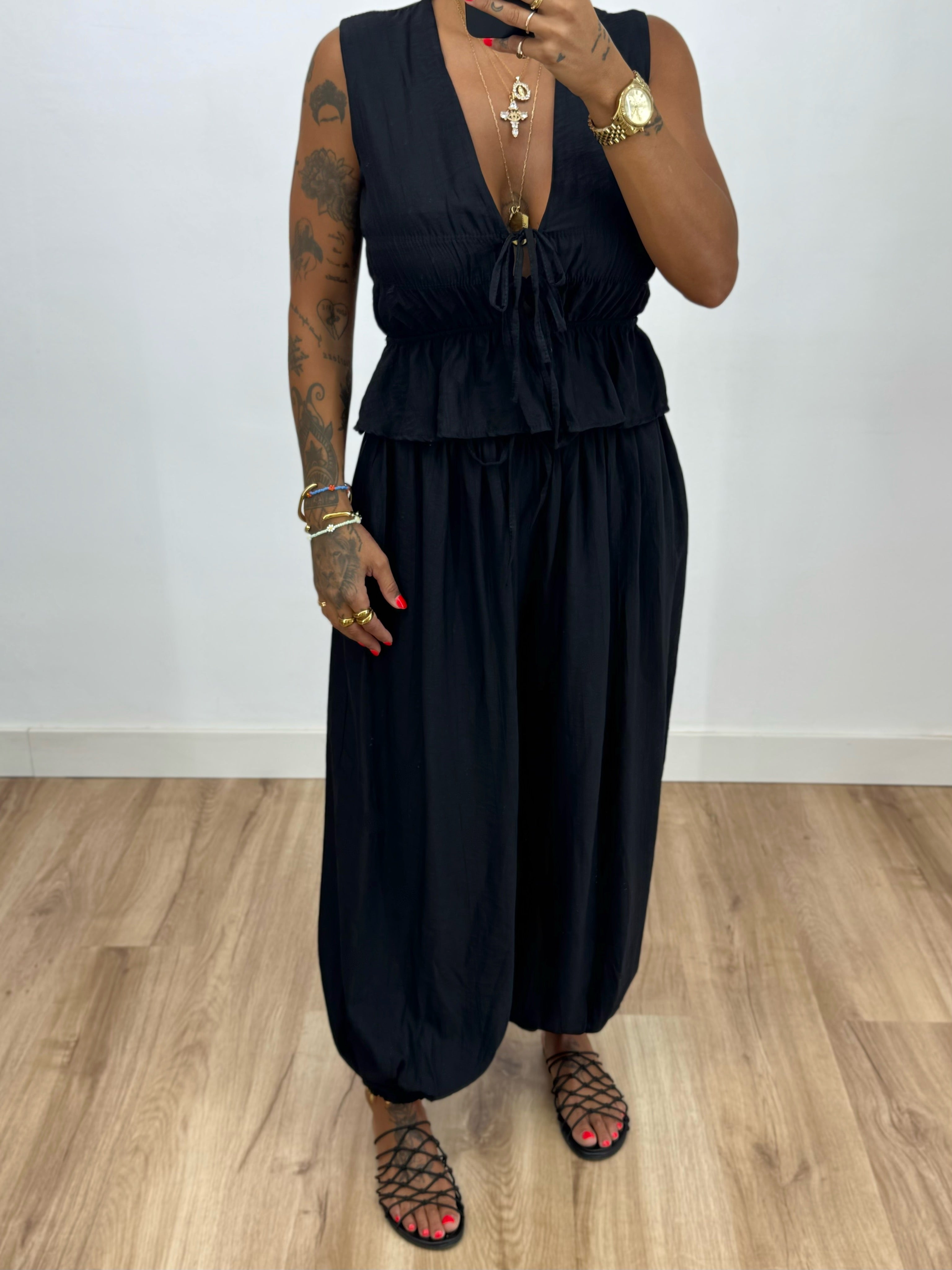 CONJUNTO GLOBO NURS BLACK