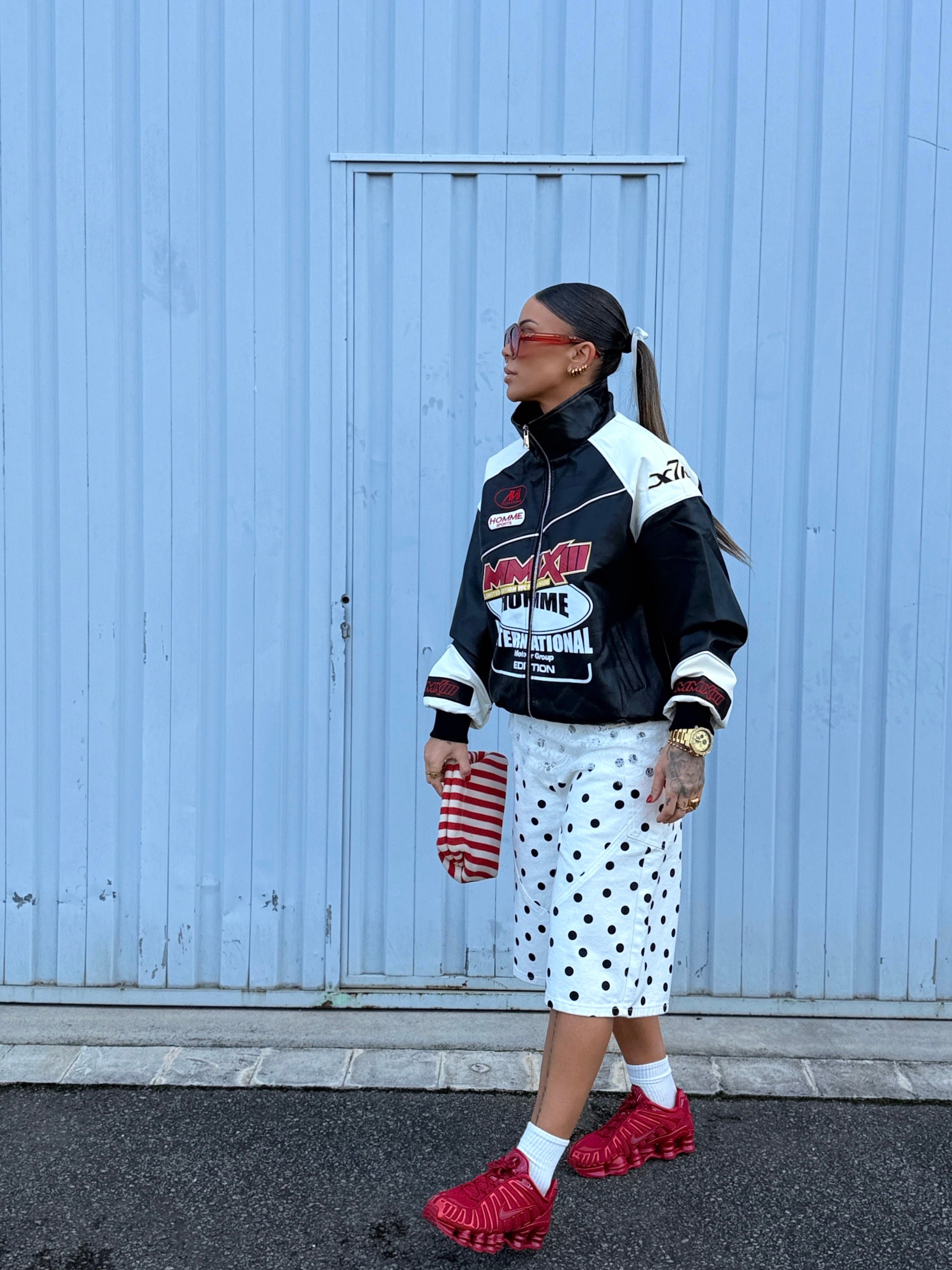 BERMUDA PREMIUM POLKA DOTS