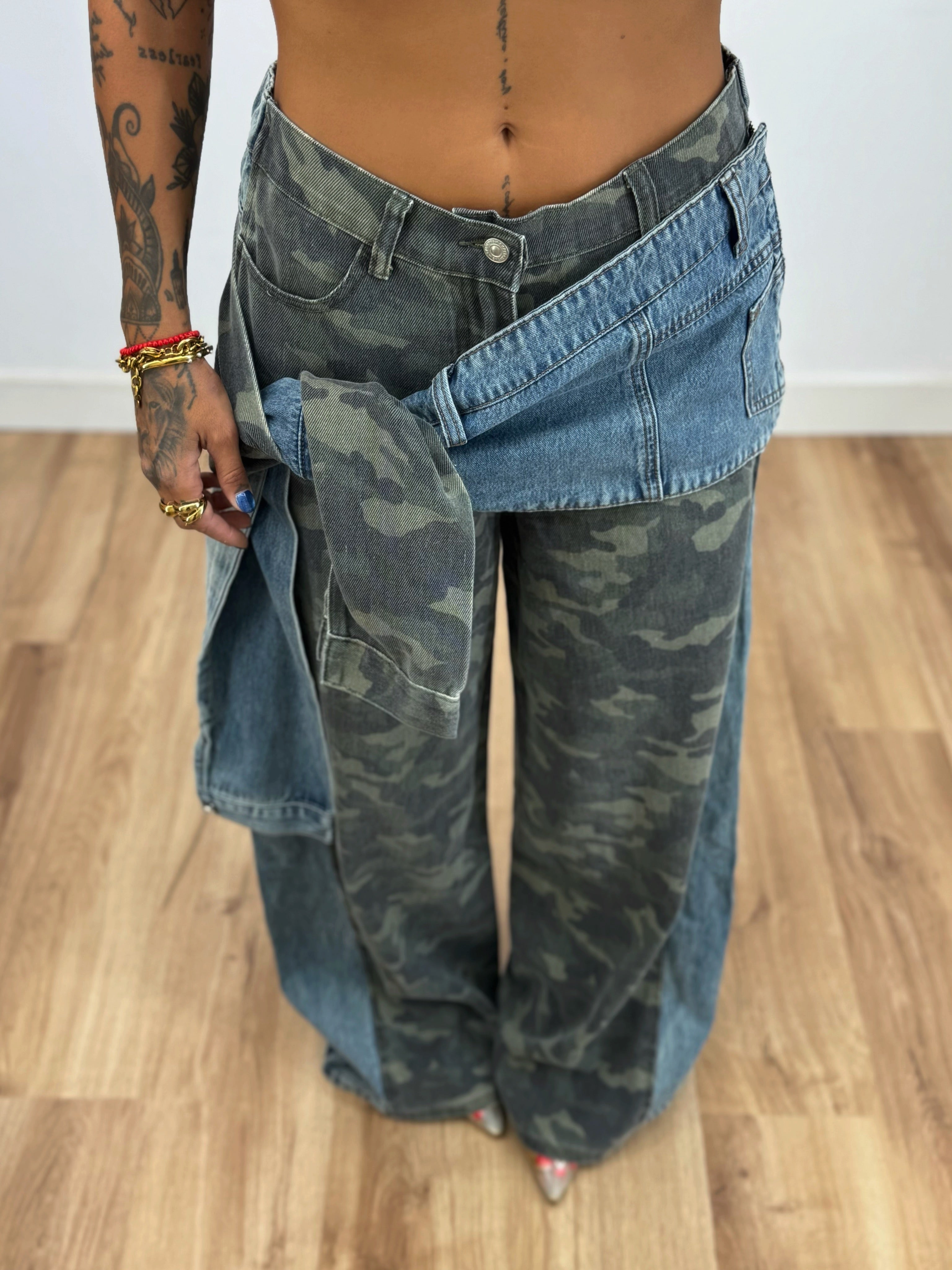 JEANS PREMIUM COMBI DENIM