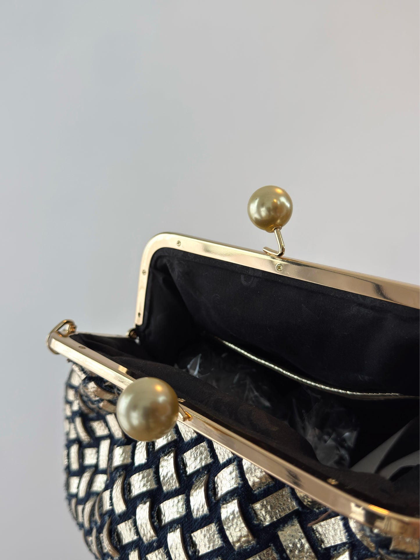 BOLSO DENIM GOLD