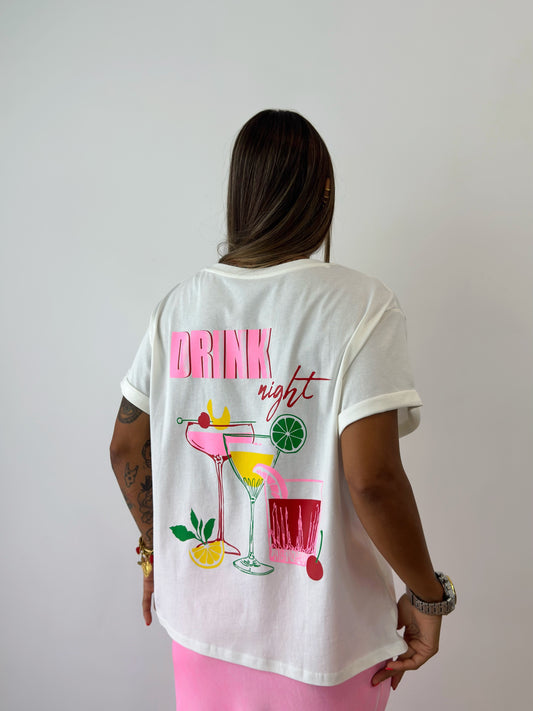 CAMISETA DRINK NIGHT