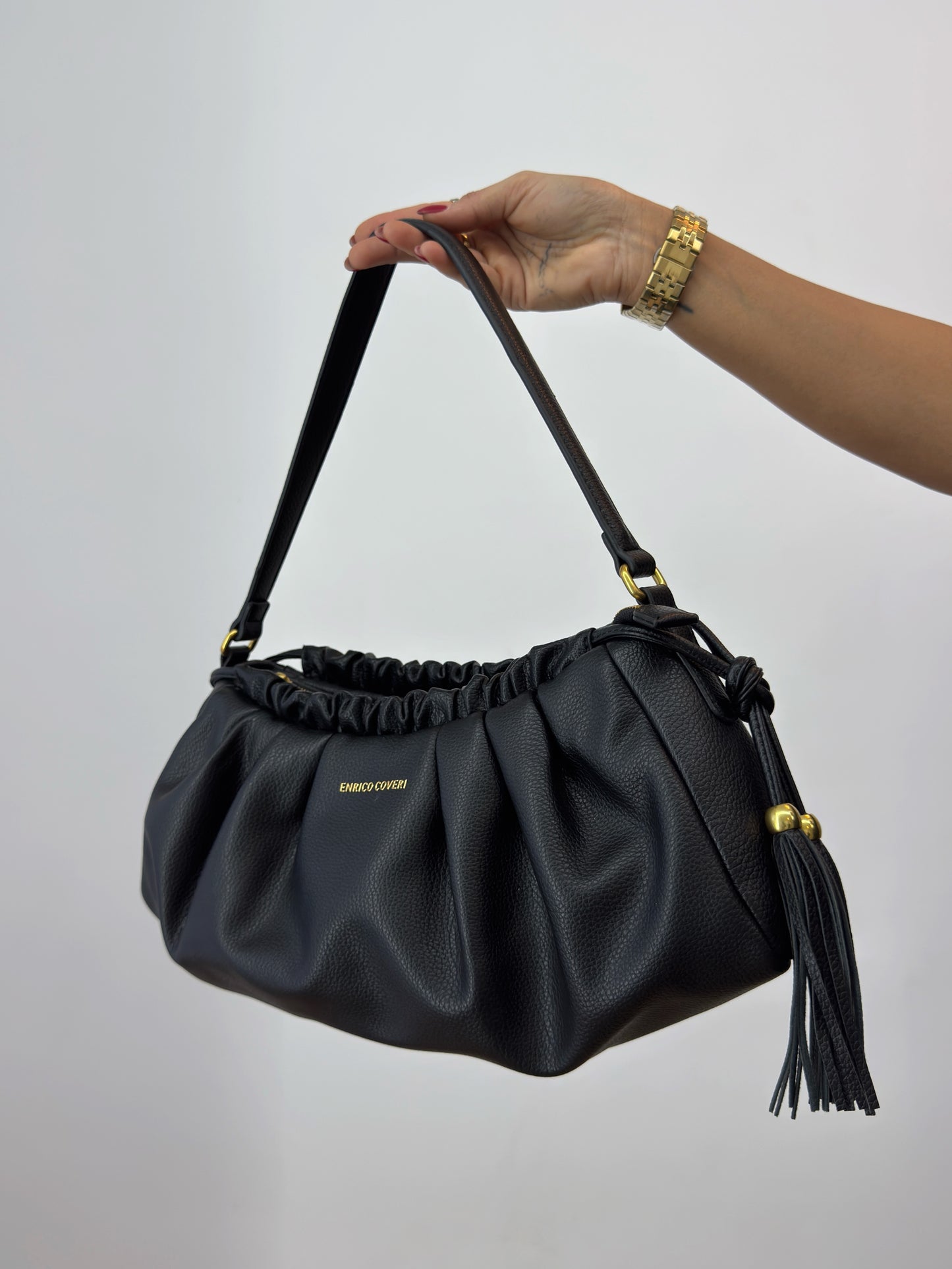 BOLSO ENRICO COVERI BLACK