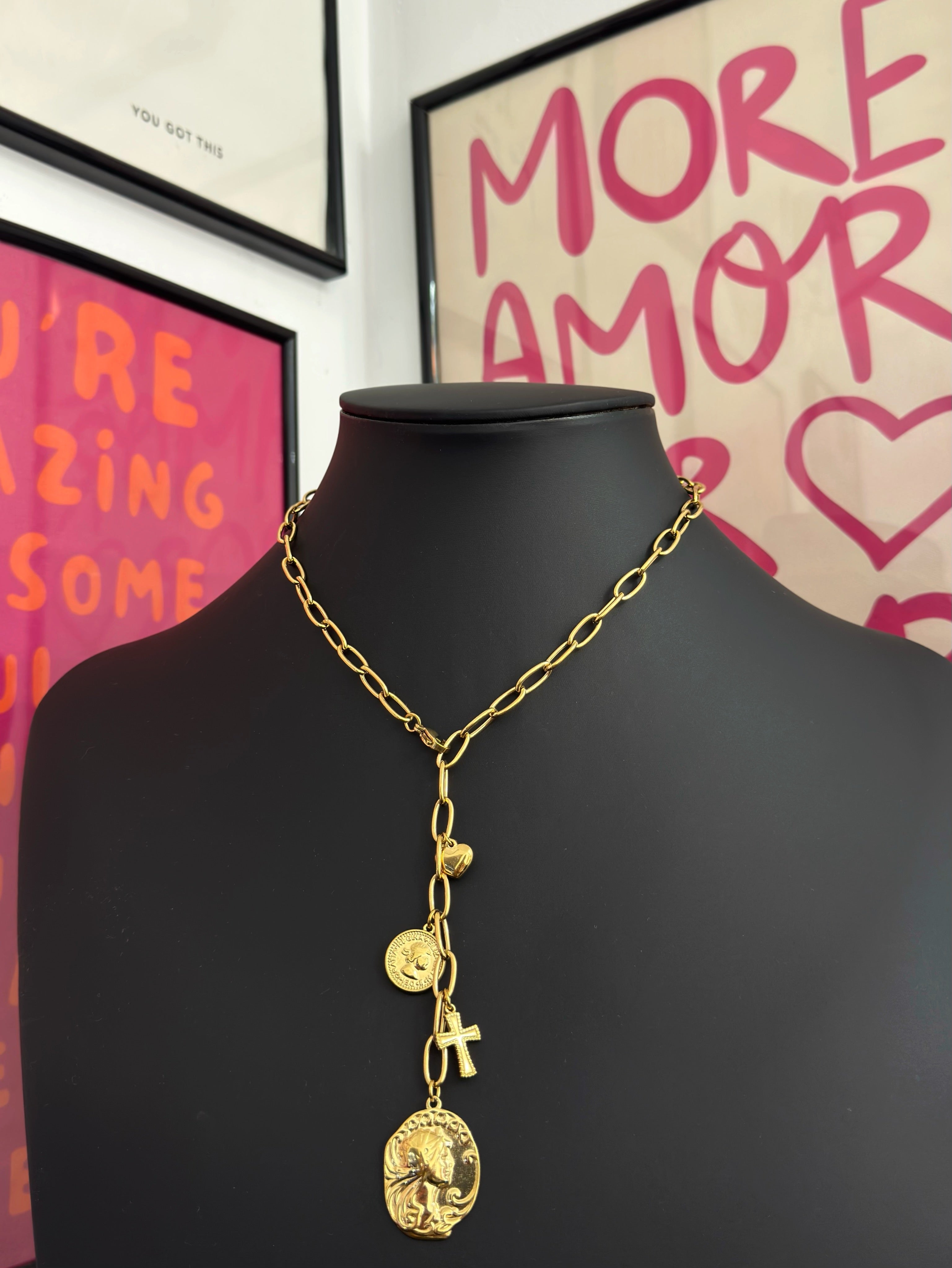 COLLAR GREKK COIN