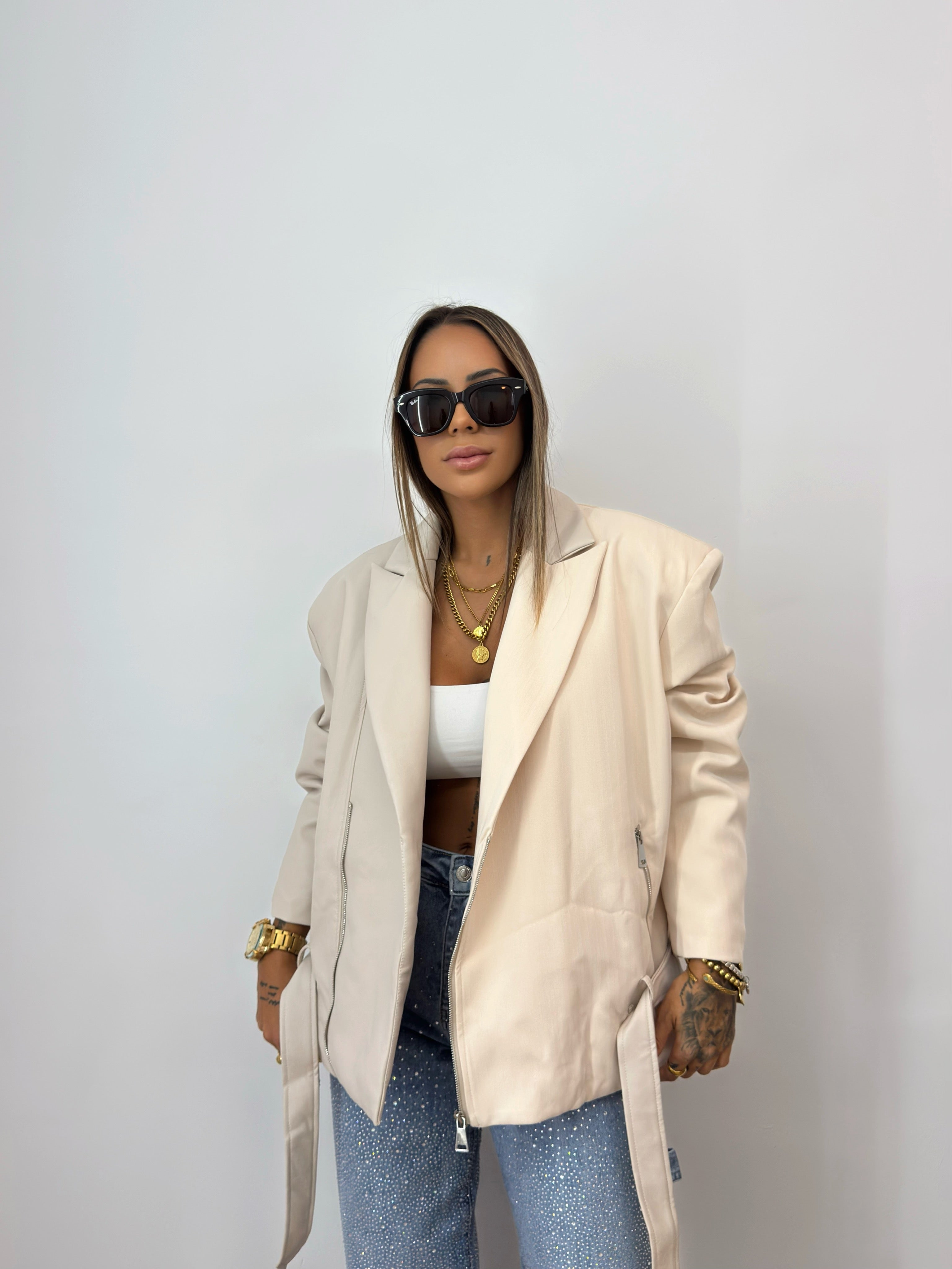 BIKER PREMIUM COMBI BLAZER