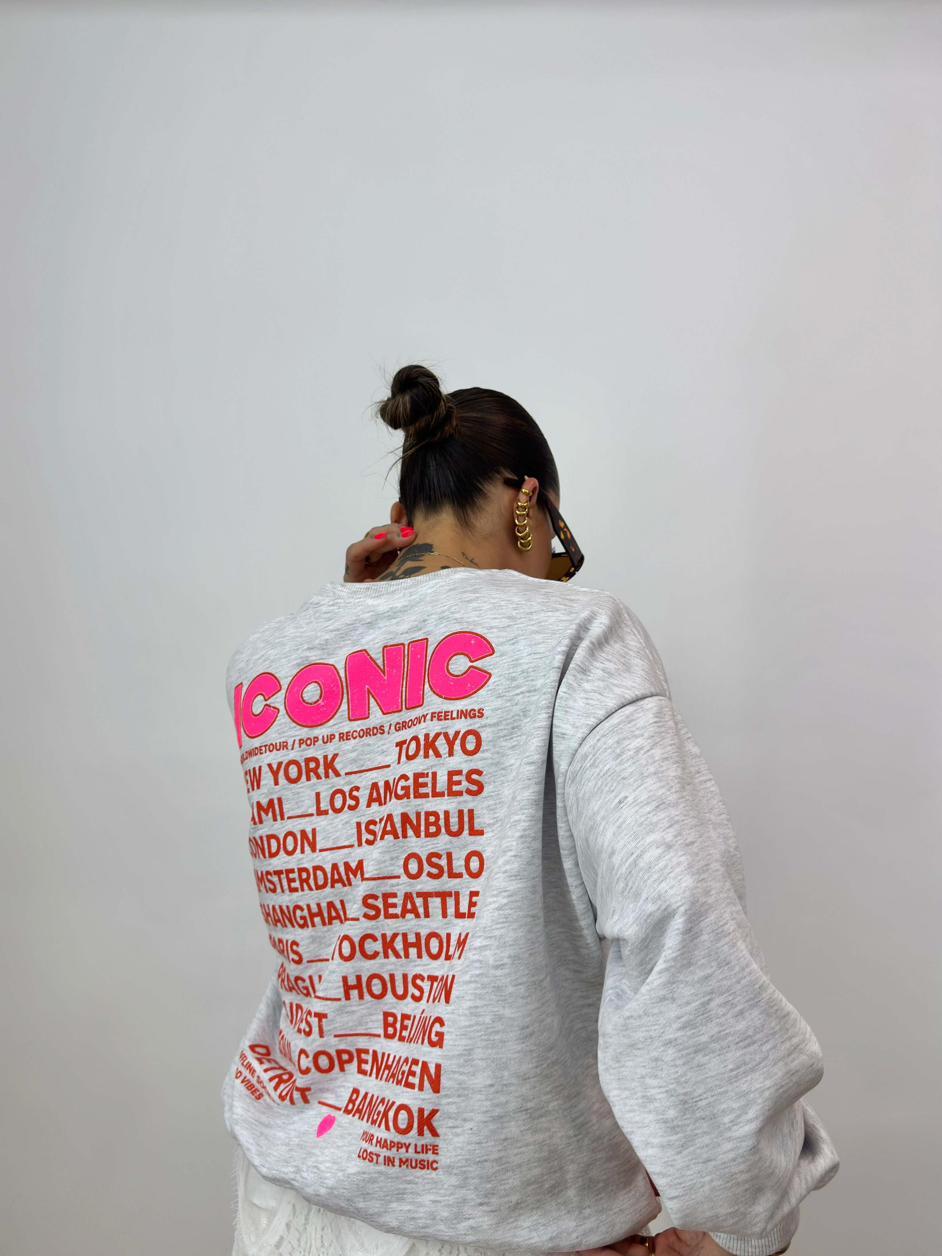 SUDADERA FLÚOR ICONIC