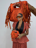 BOLSO PIEL MINI SHYNNY ORANGE