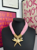 COLLAR STARFISH BABY PINK