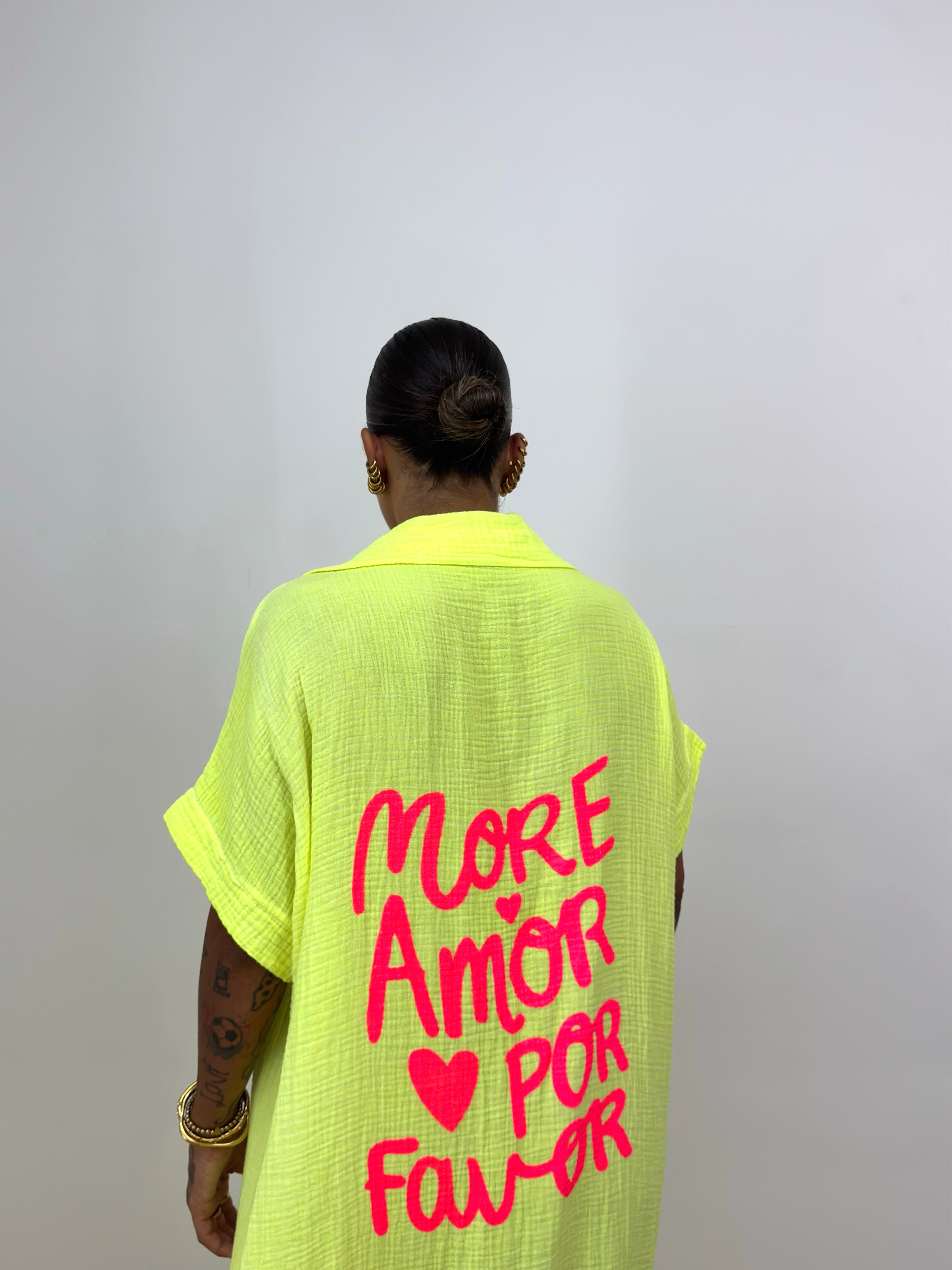 VESTIDO OVER PREMIUM FLÚOR MORE AMOR