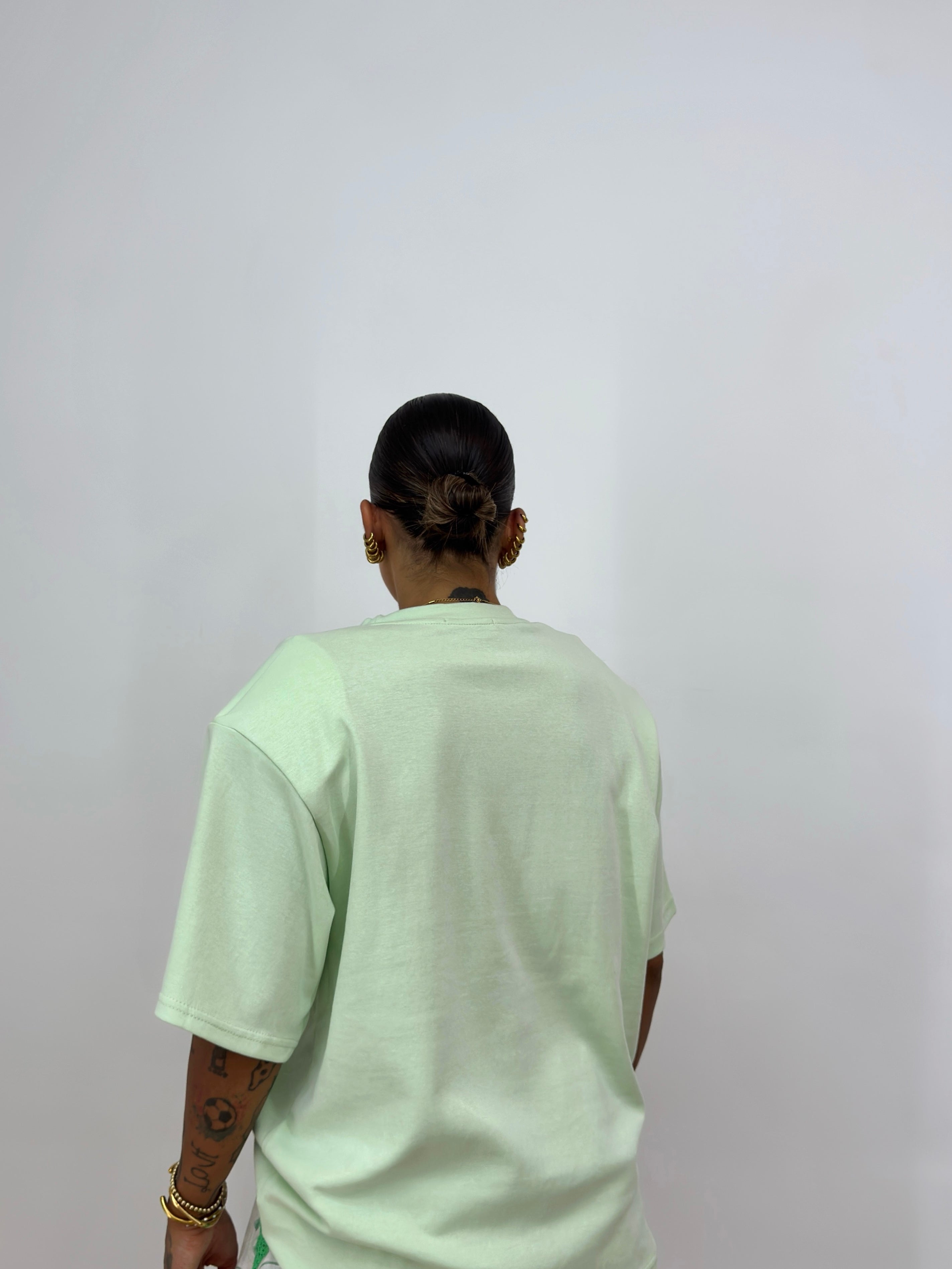 CAMISETA OVER PREMIUM HYPE VERD