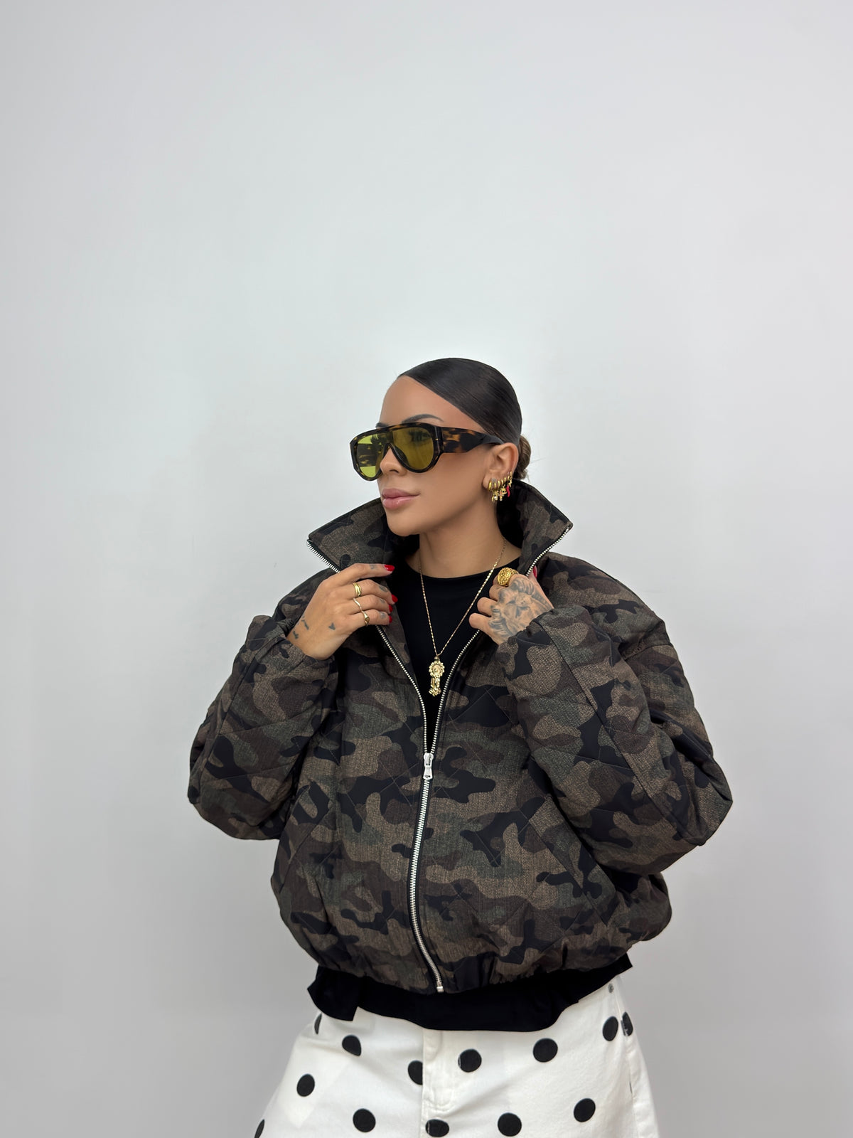 BOMBER LUMINA CAMO
