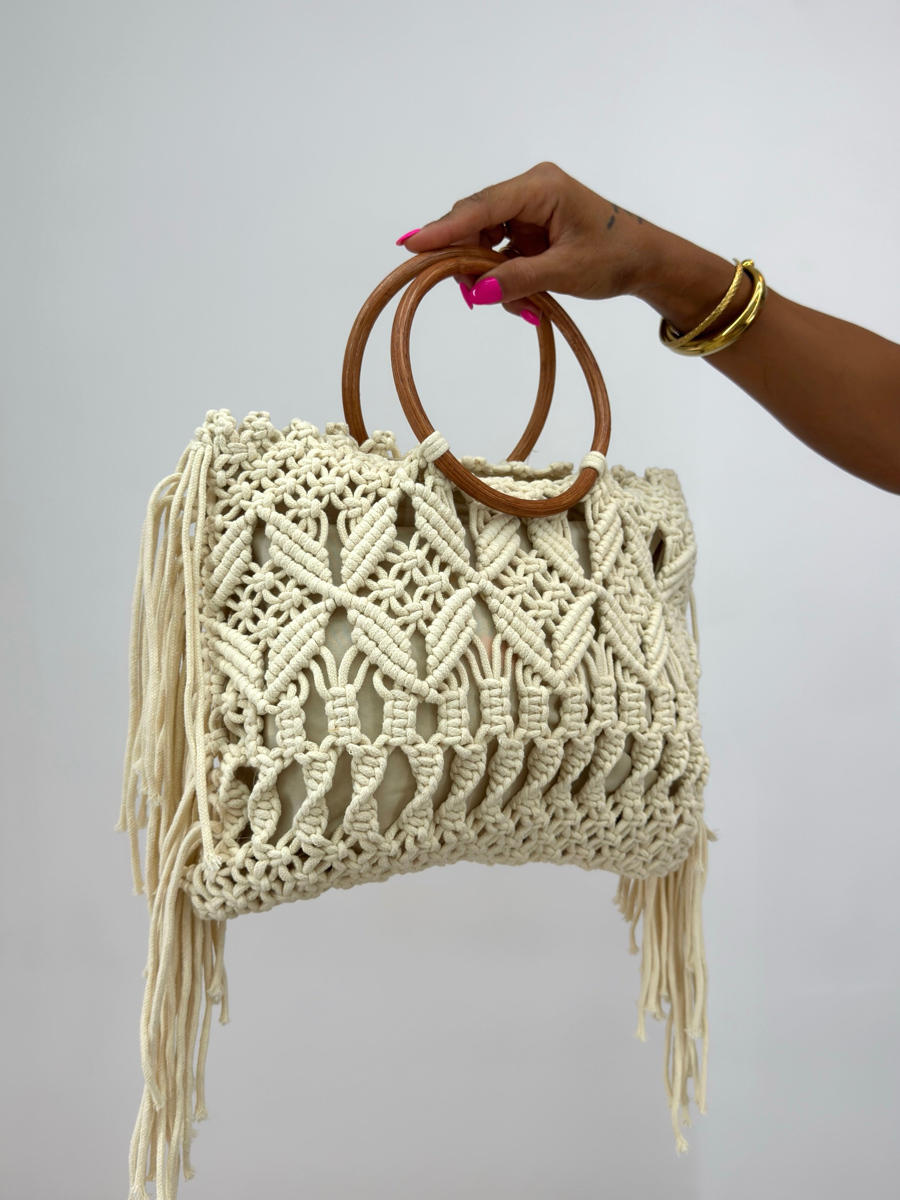 BOLSO MACRAMÉ FLEKKS