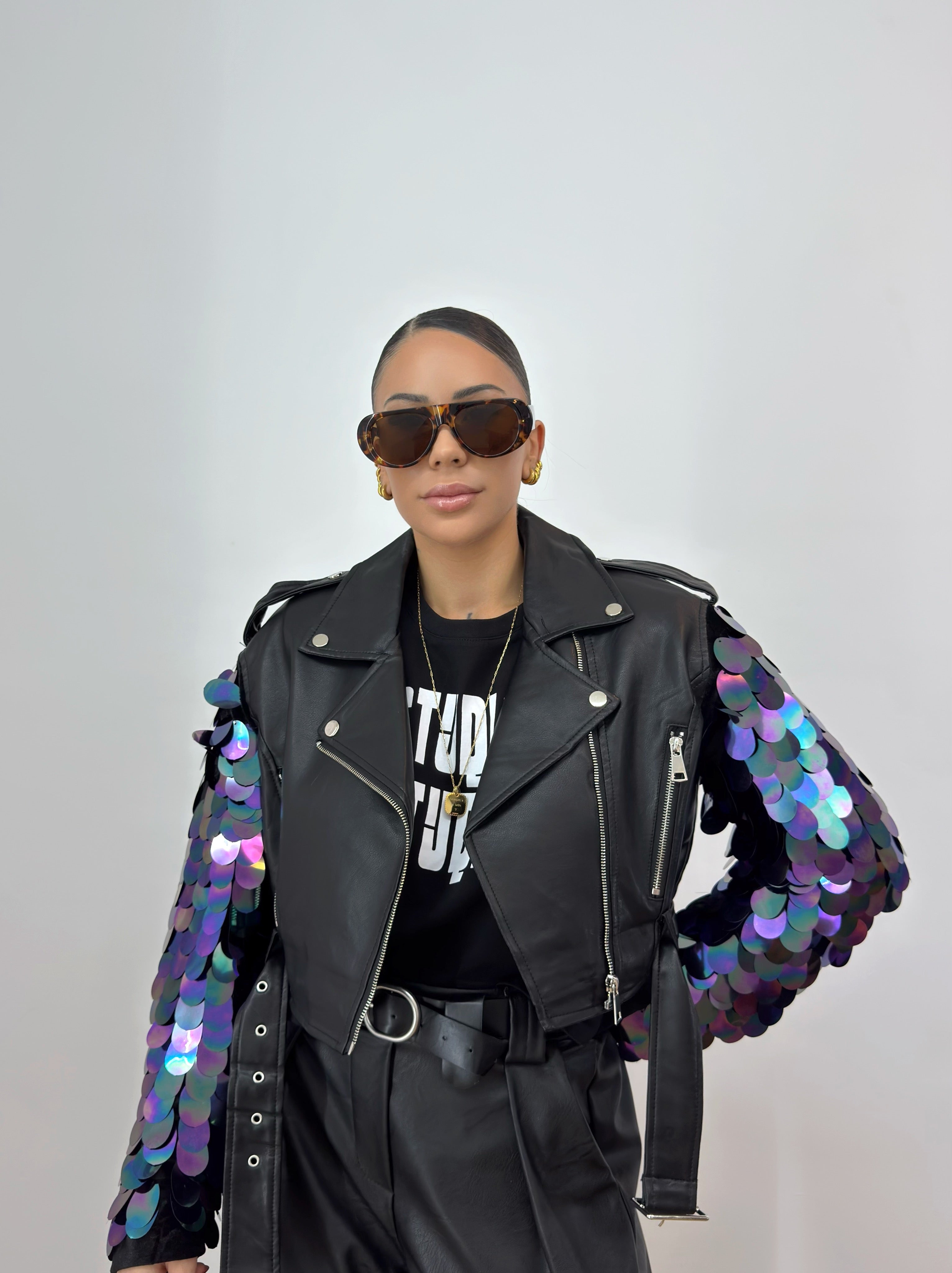 BIKER CROPPED PREMIUM USHUAÏA