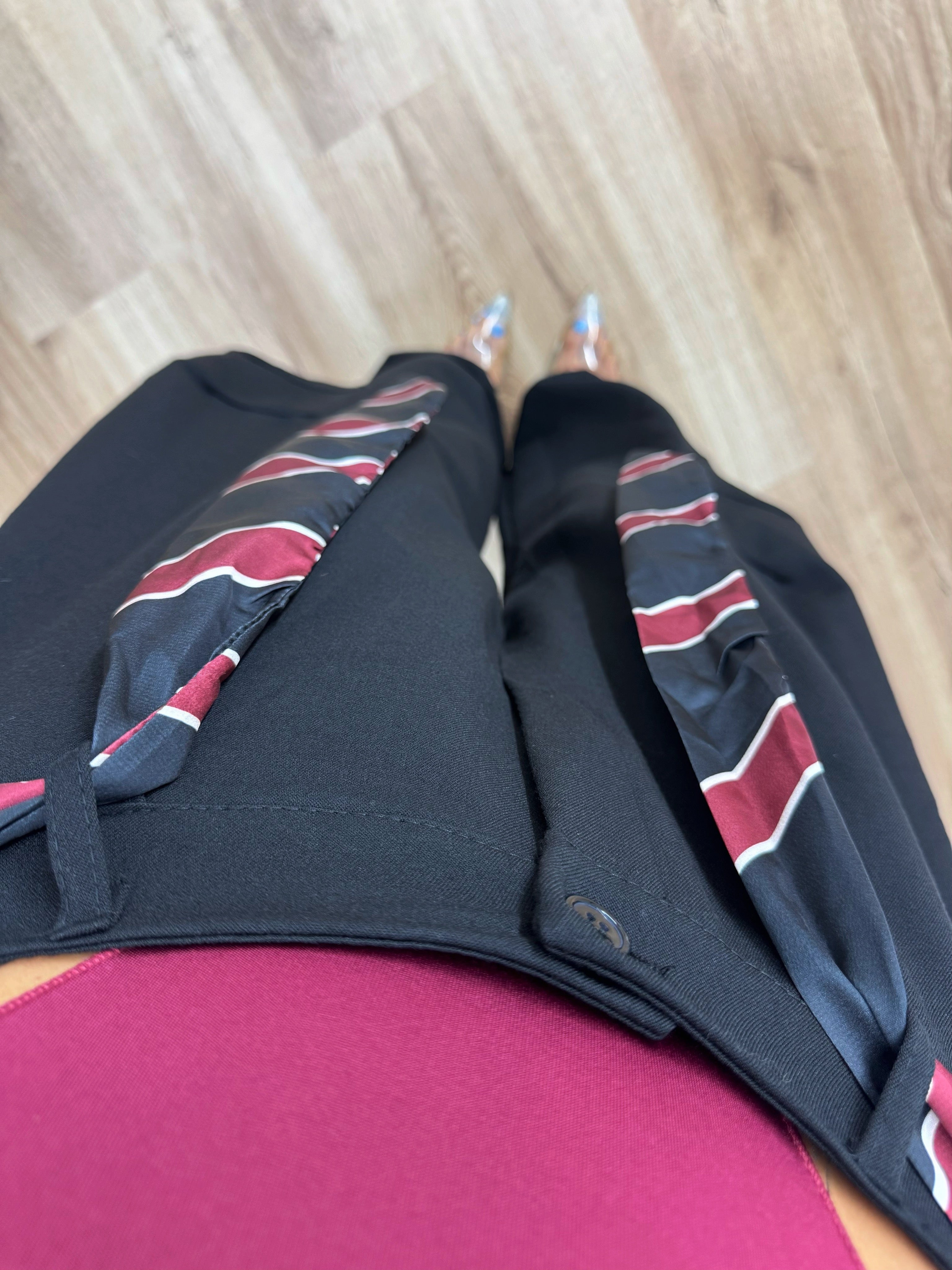 PANTALÓN BALLOON TIE BLACK