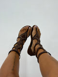 SANDALIAS GLADIATOR BROWN
