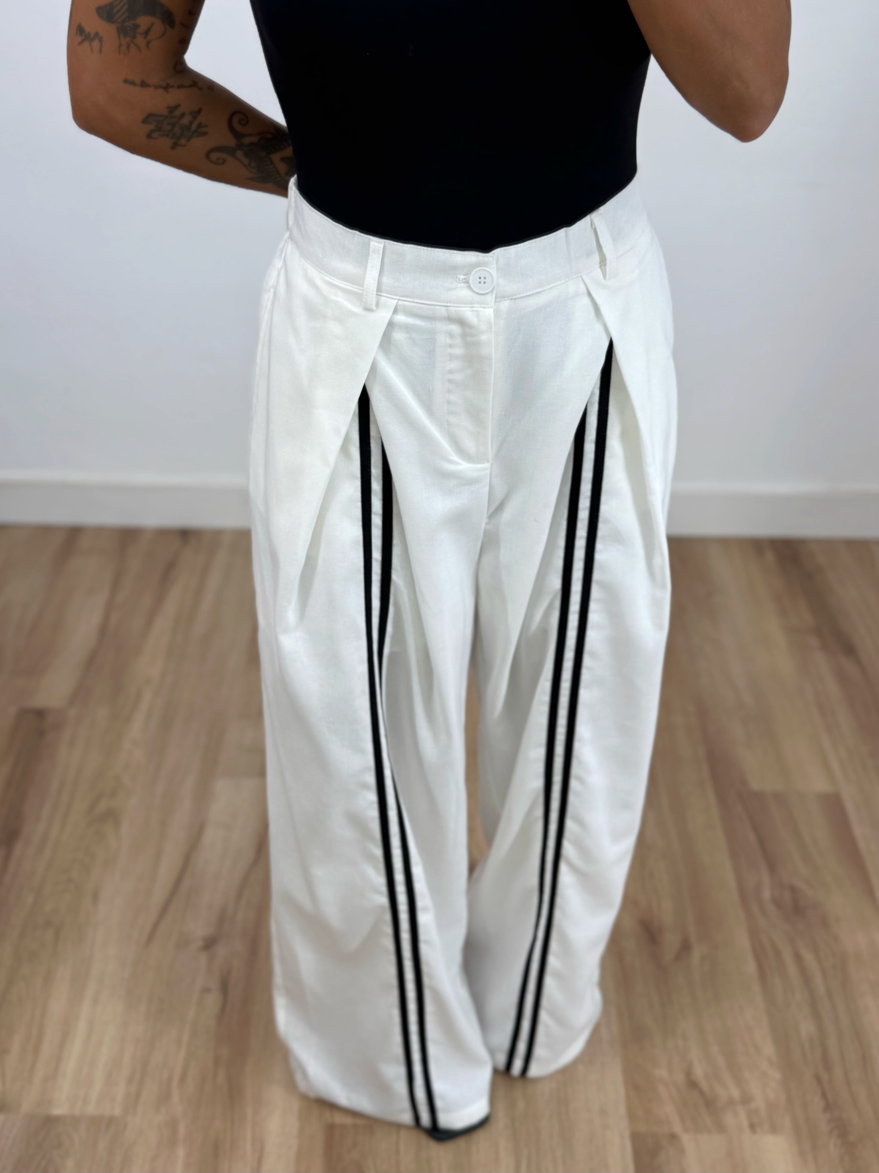 PANTALÓN PREMIUM PURO LINO ADD BLANK