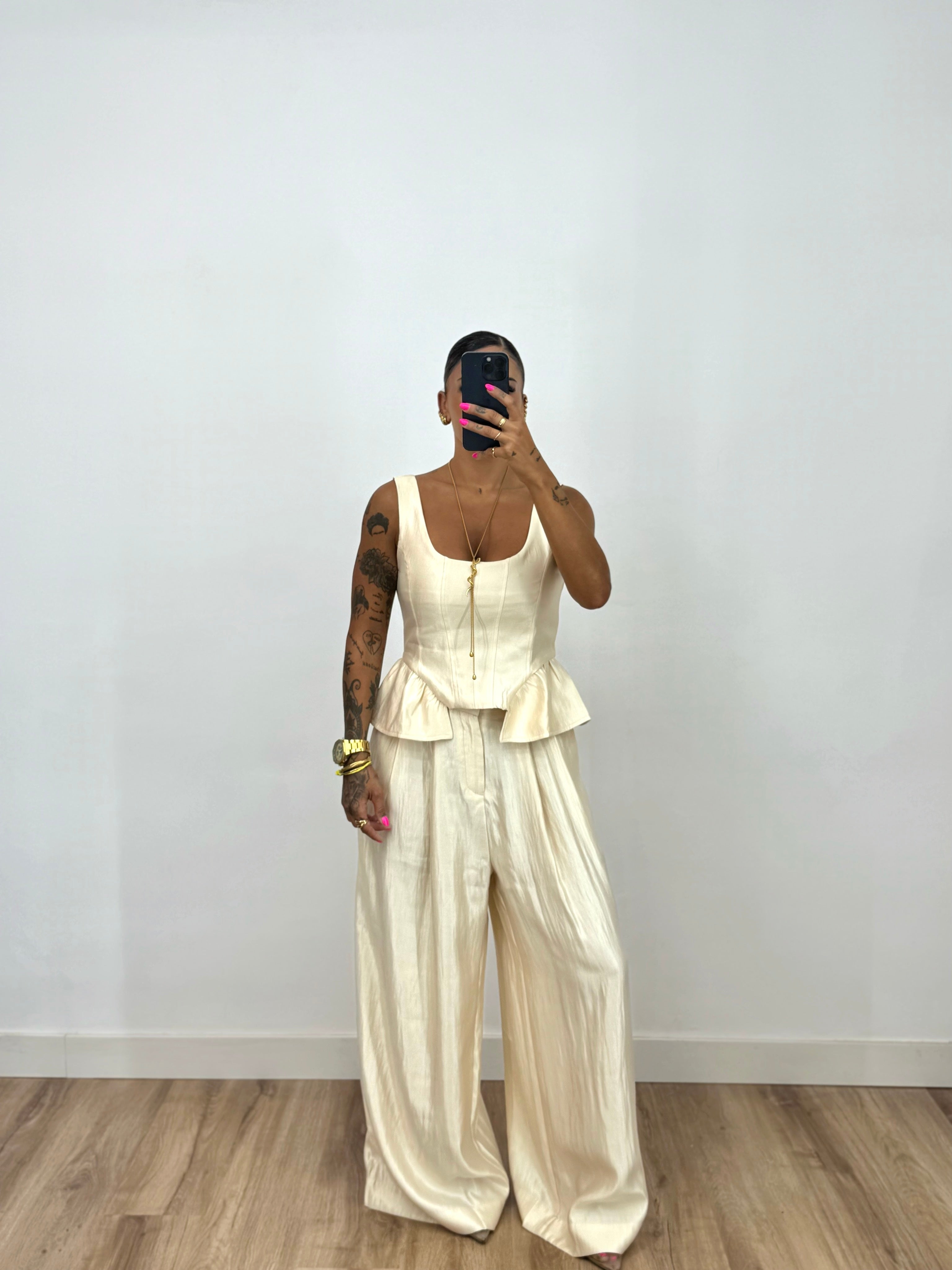 PANTALÓN PREMIUM SATÉN PEARL
