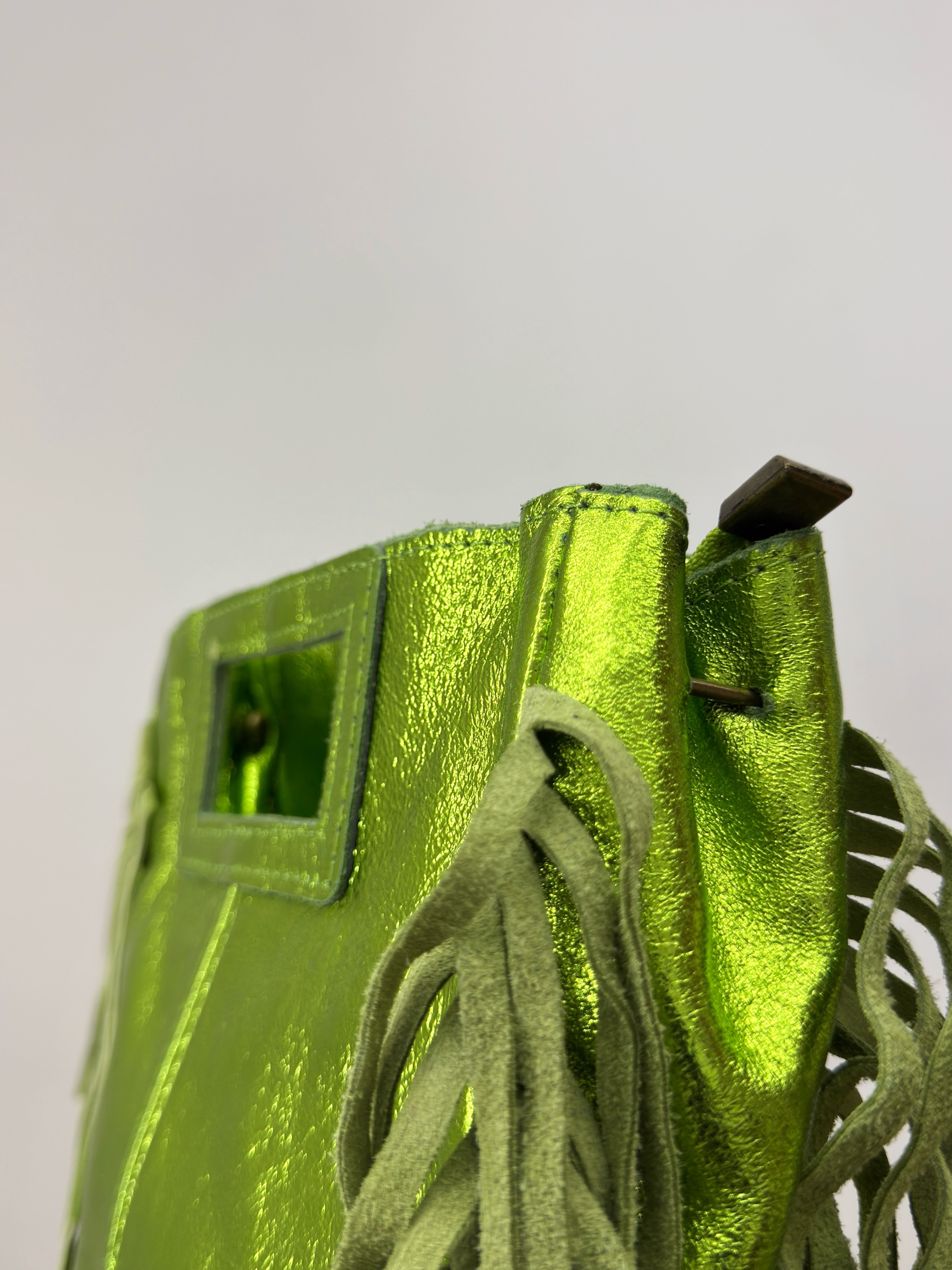 BOLSO PIEL SHYNNY GREEN