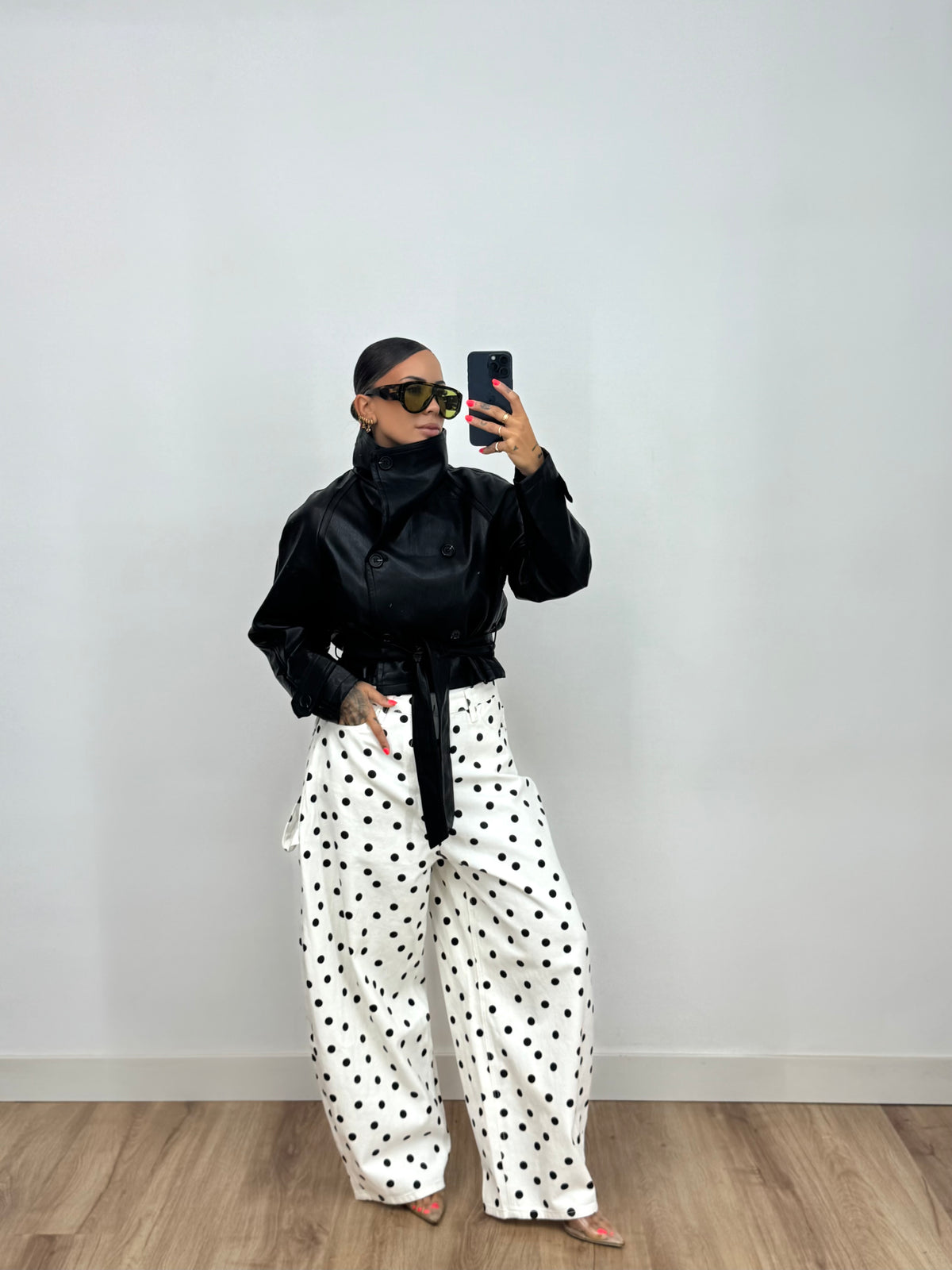 JEANS PREMIUM POLKA DOTS