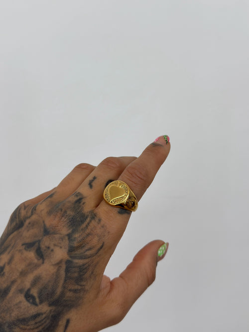 ANILLO GOLD HEART