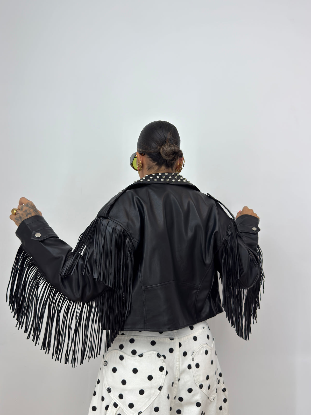 BIKER ECO PIEL FLEKKS