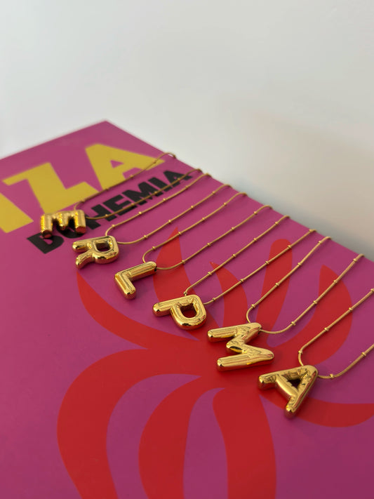 COLLAR INICIAL BALLOON
