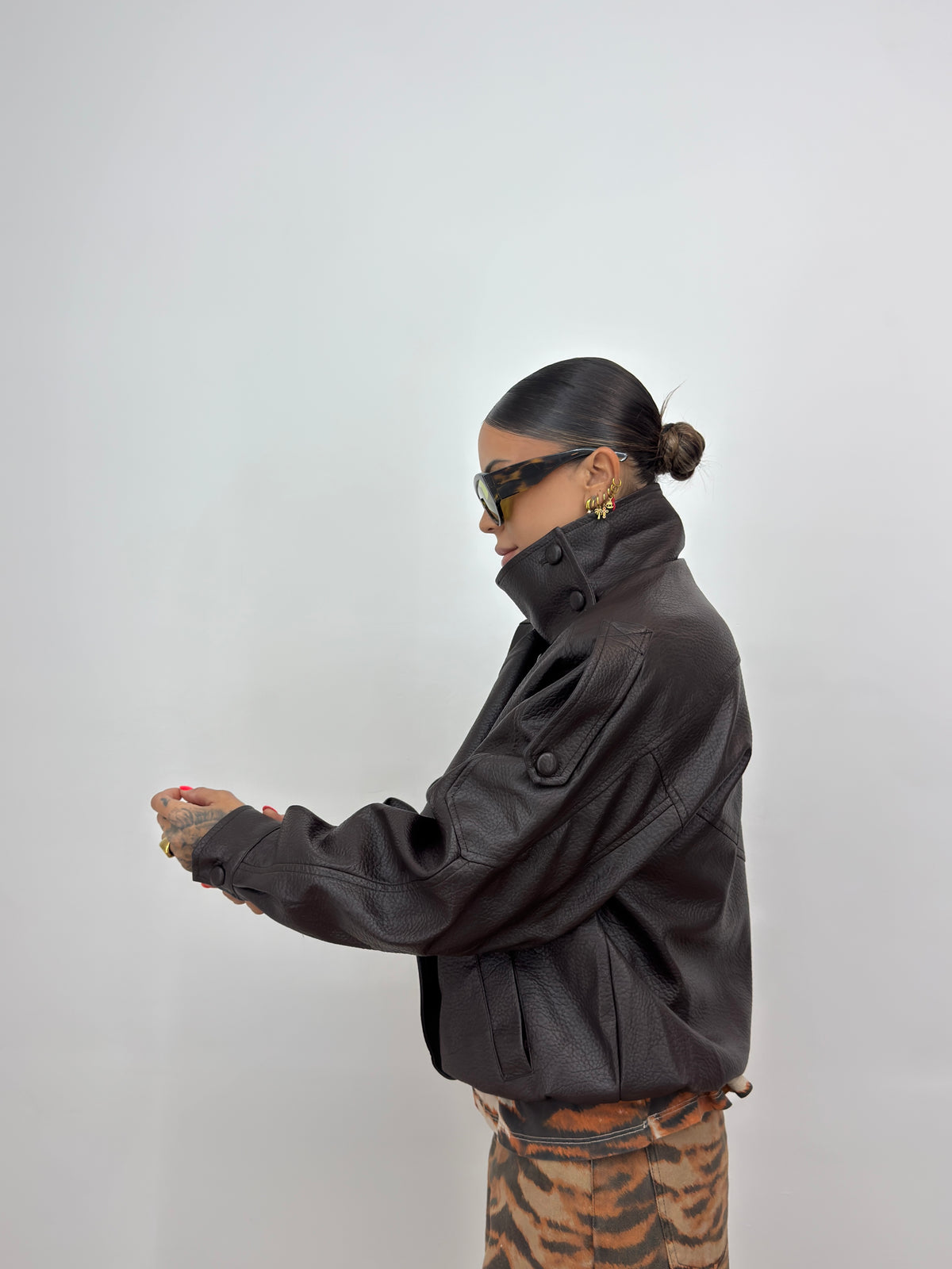 BIKER PREMIUM ECO PIEL JAYDEN CHOCO