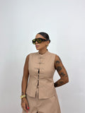 TOP PREMIUM PURO LINO TAUPE