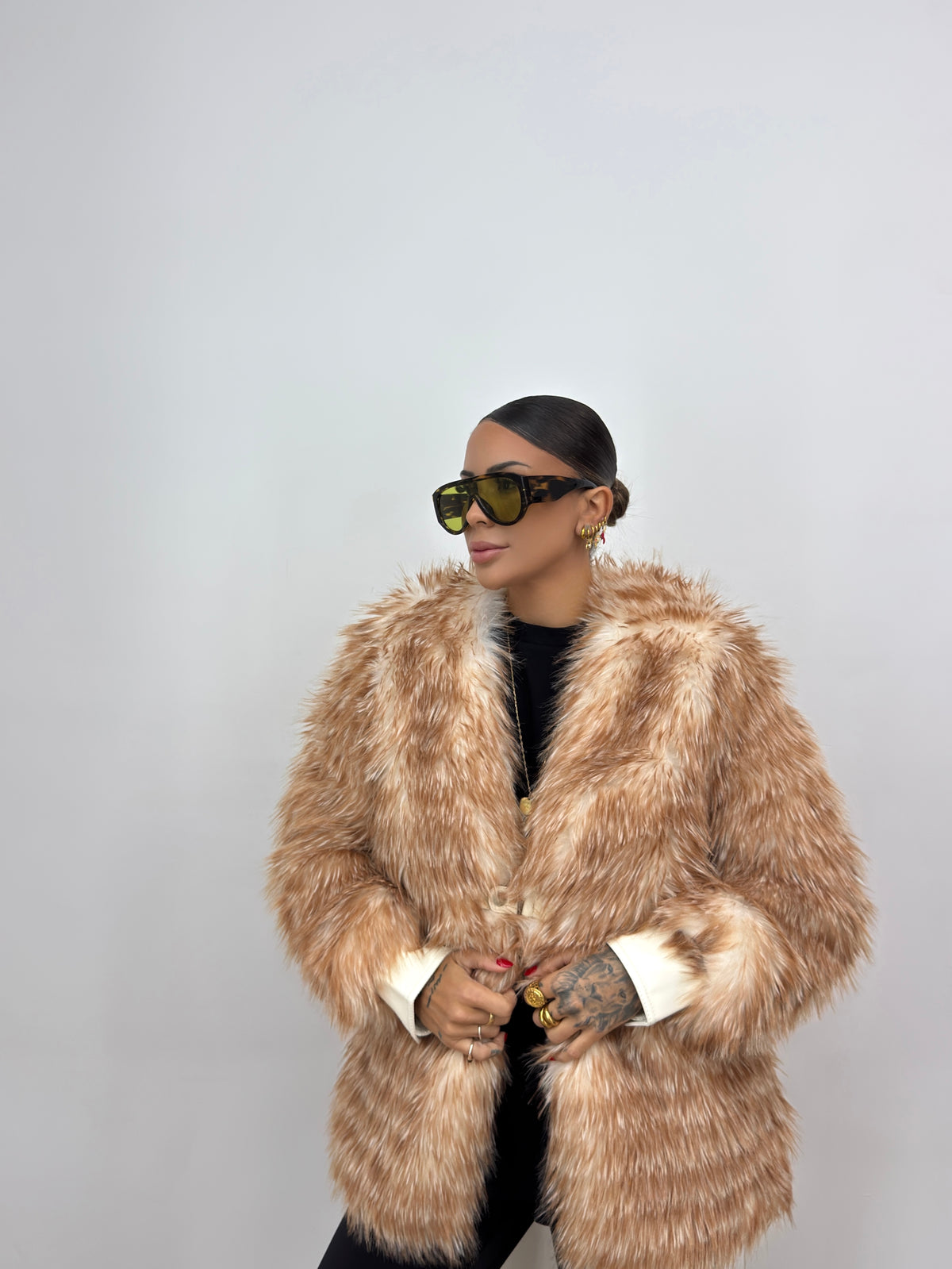 ABRIGO FAUX FUR HUNTER