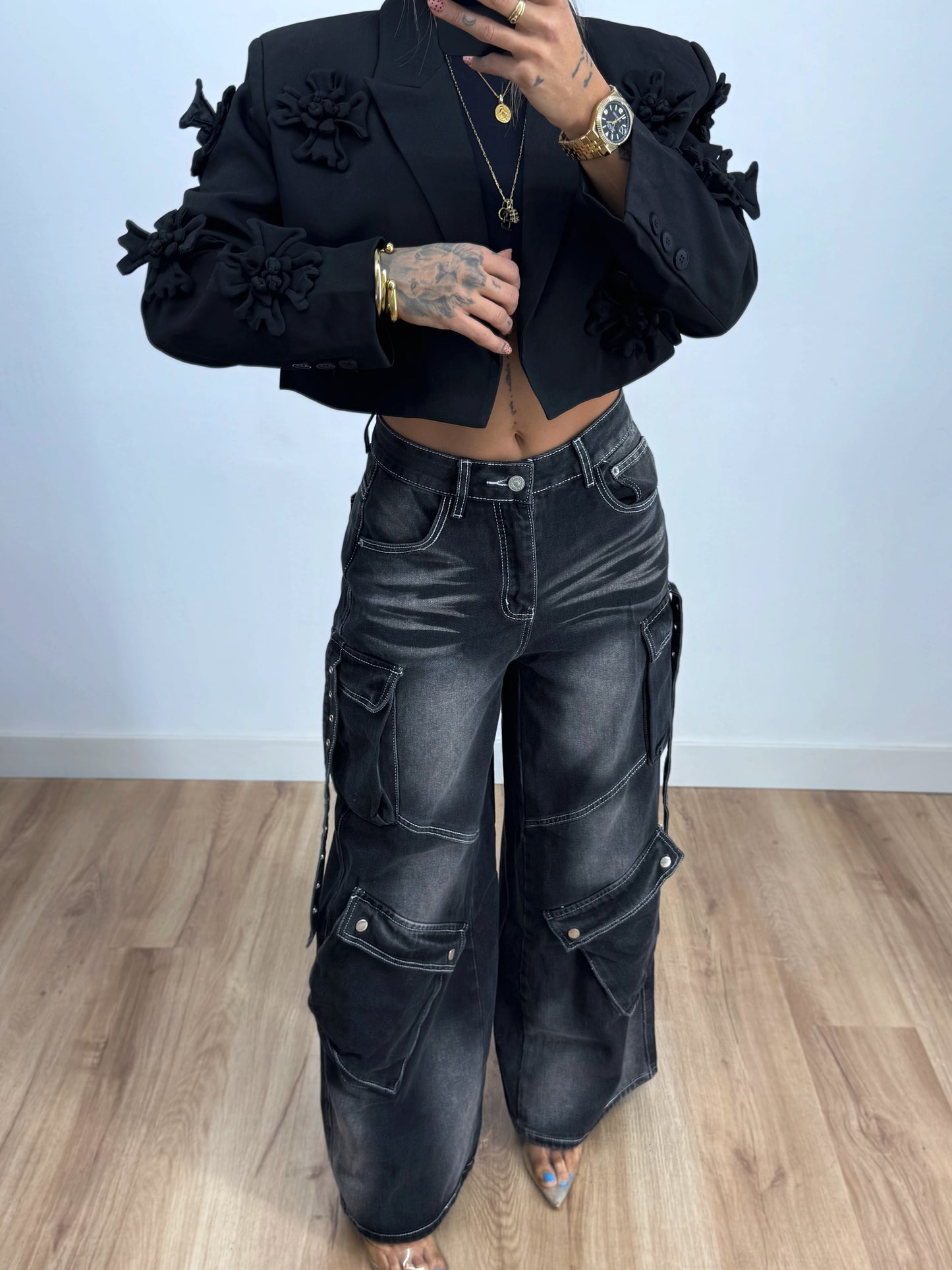 JEANS PREMIUM BLACK CARRIE