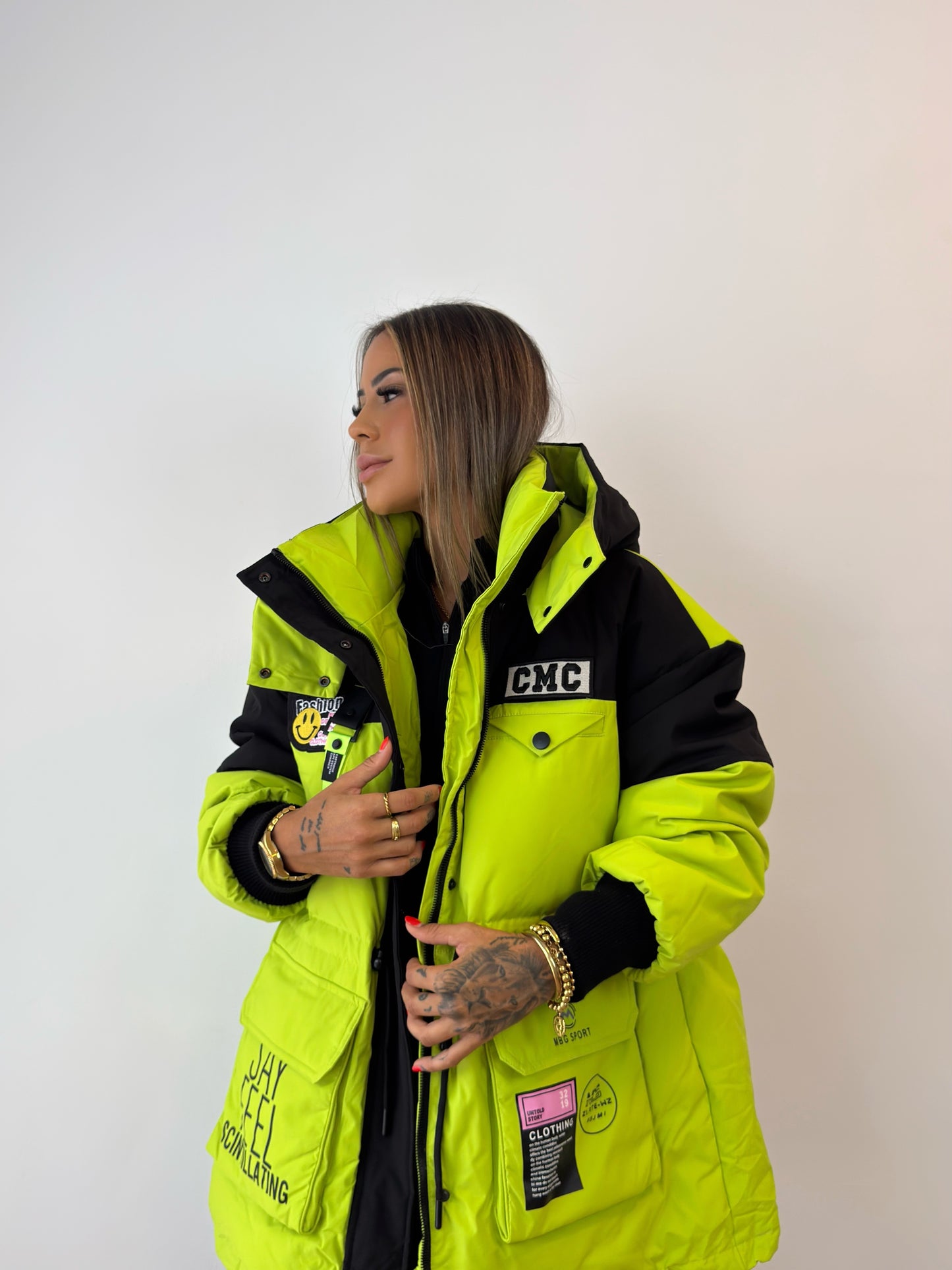 CHAQUETÓN PREMIUM FLÚOR SNOW
