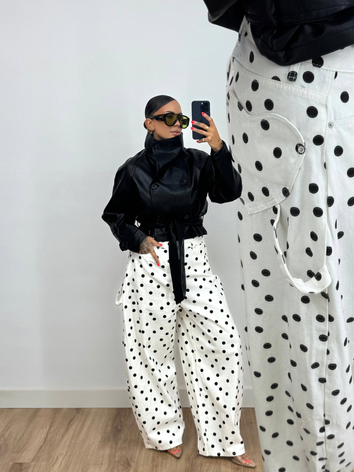 JEANS PREMIUM POLKA DOTS