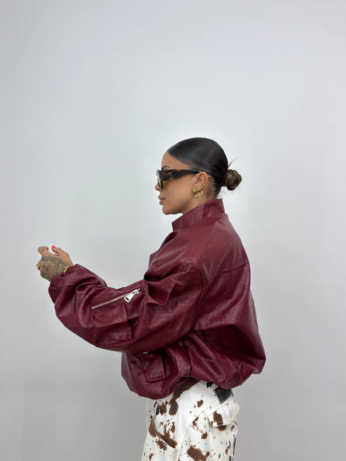 BOMBER OVER PREMIUM ECO PIEL PHILIPP