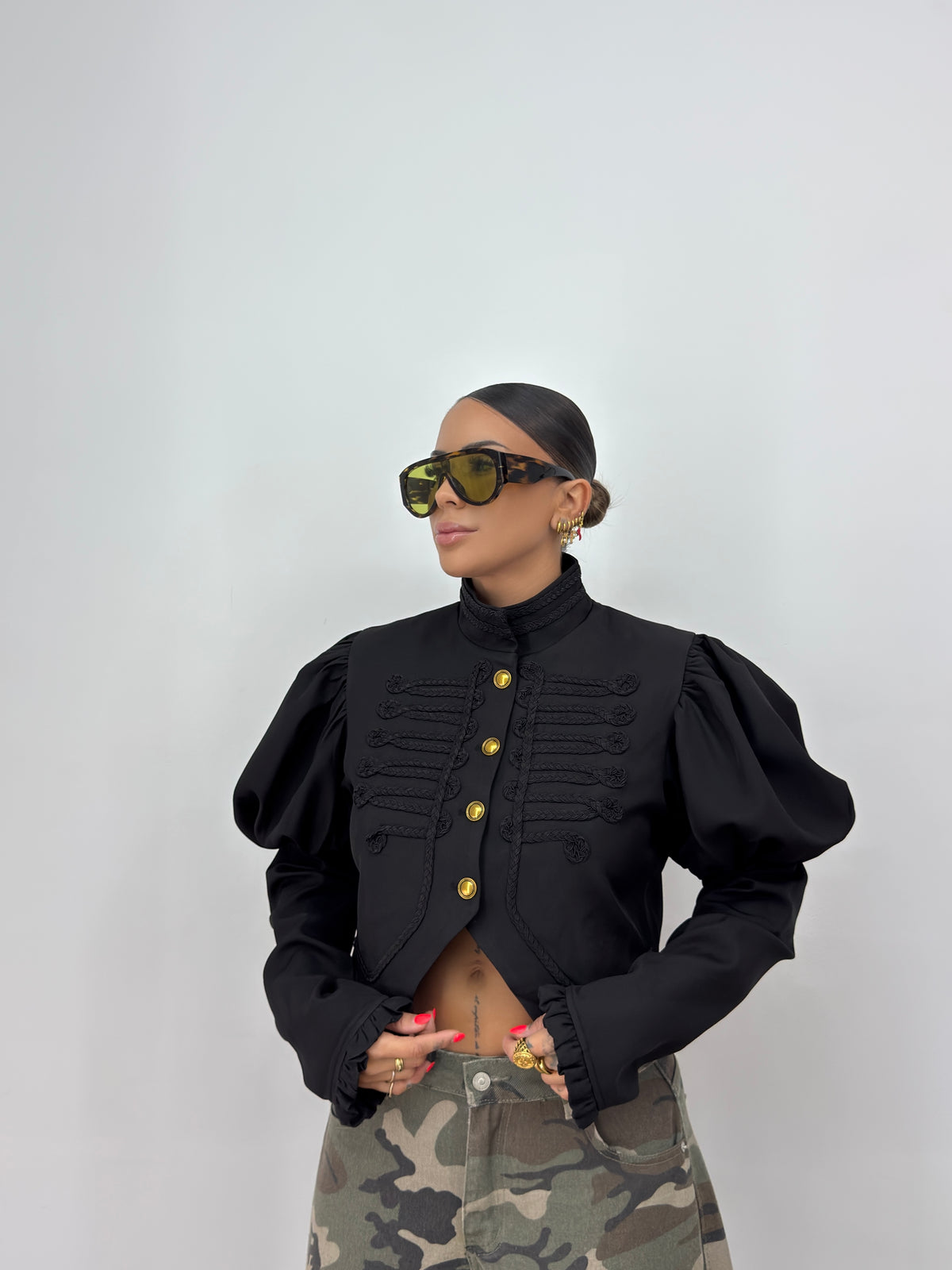 CHAQUETA CROP NAPOLEÓN