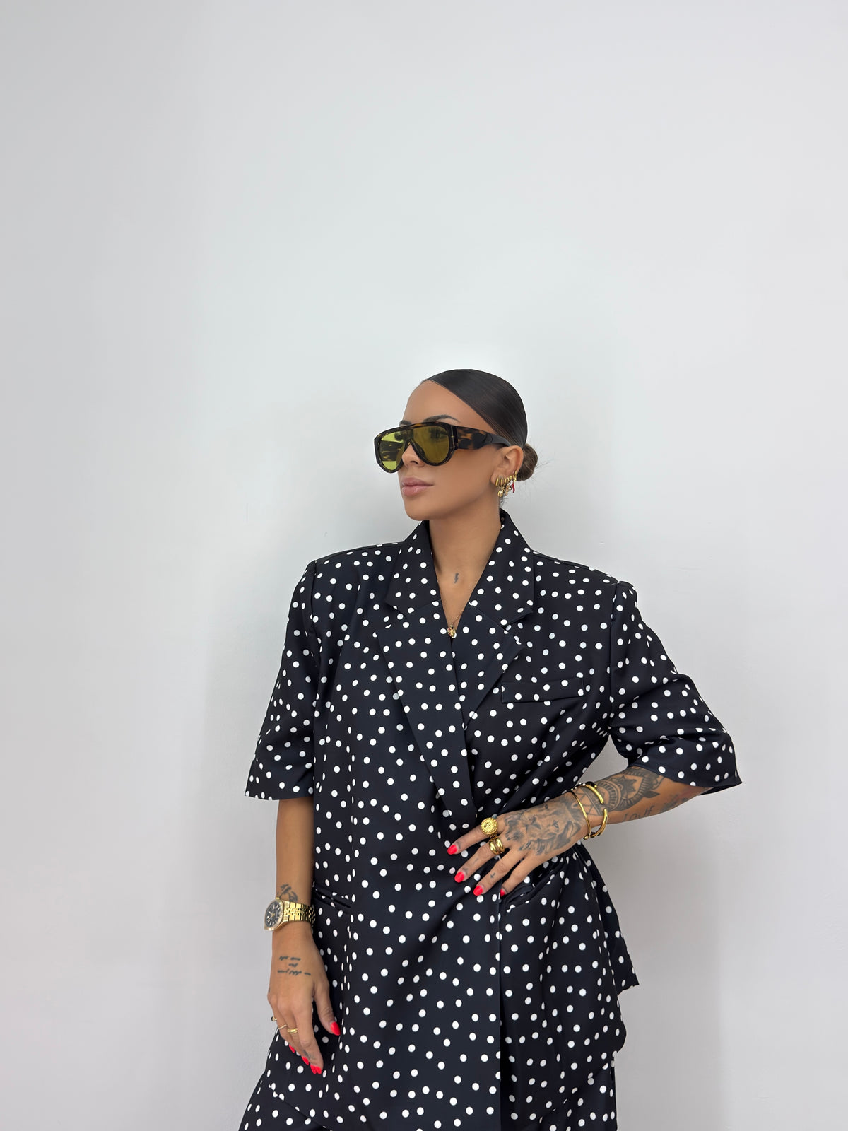 BLAZER POLKA DOTS