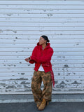 JEANS OVER WASH CAMO