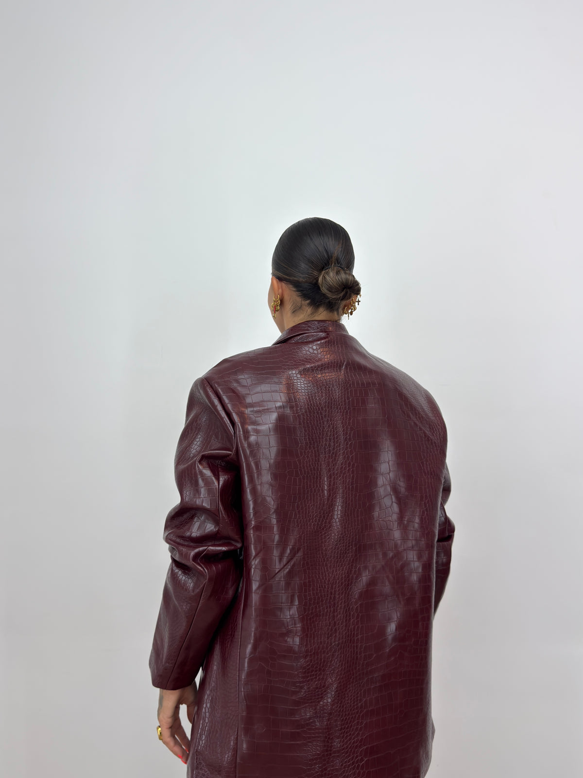BLAZER OVER CROCO LUMINA