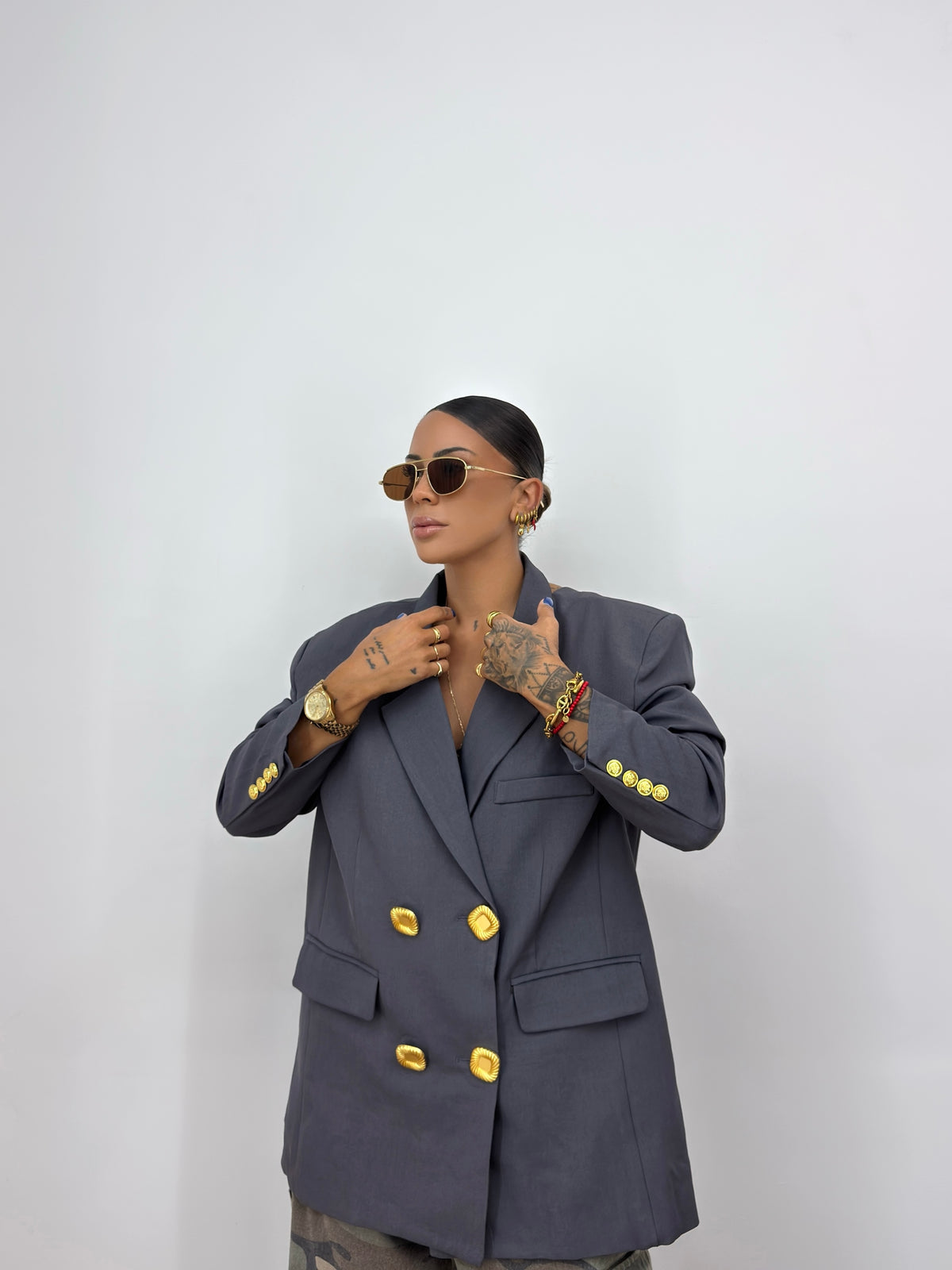 BLAZER OVER PREMIUM BUCKLE