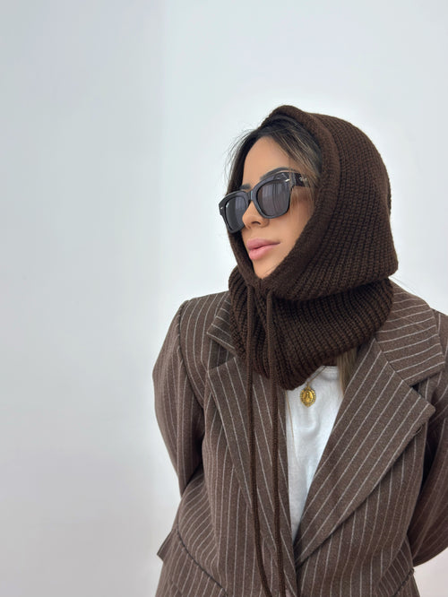 BALACLAVA PUNTO BROWN