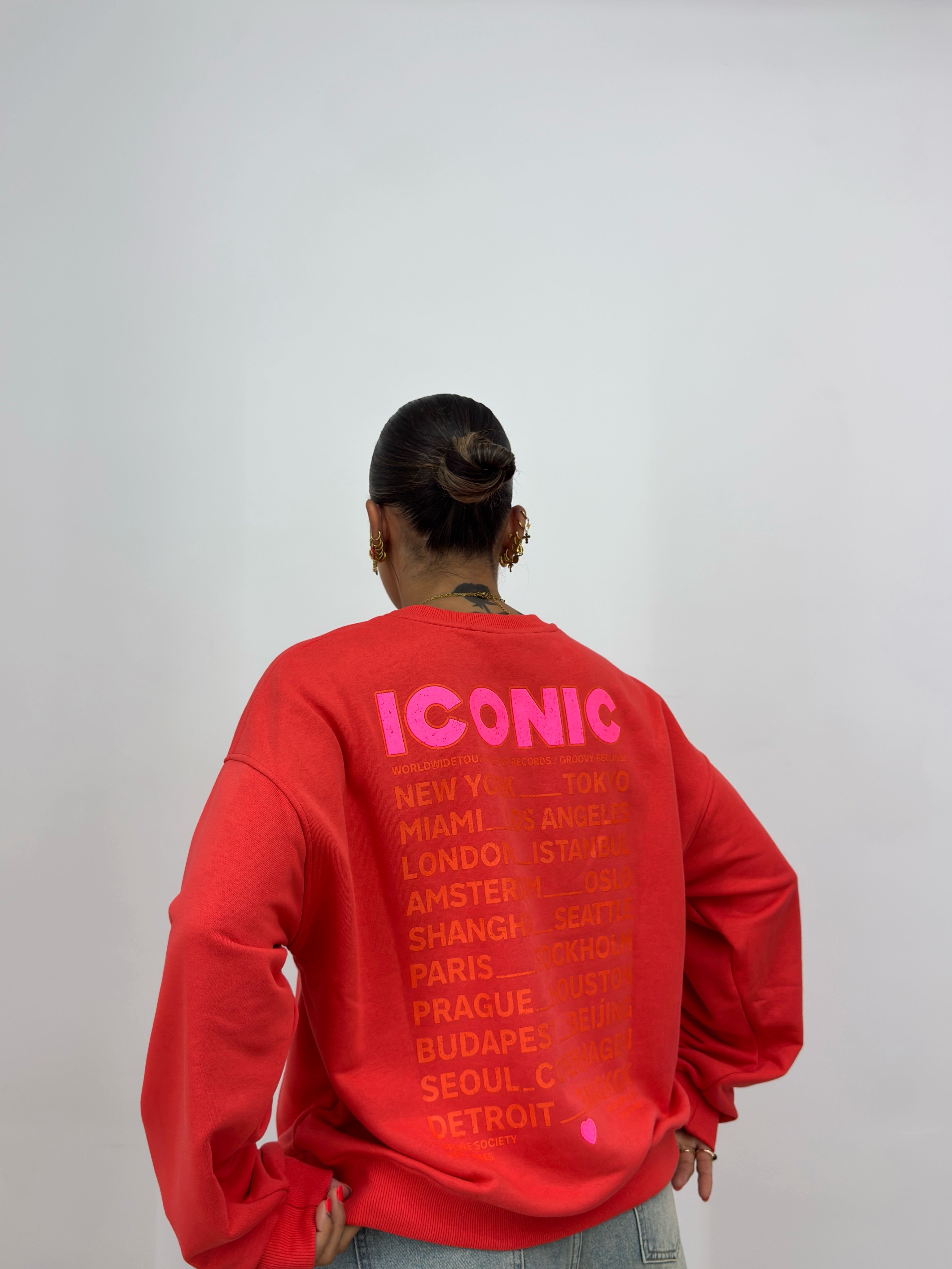 SUDADERA PREMIUM ICONIC RED