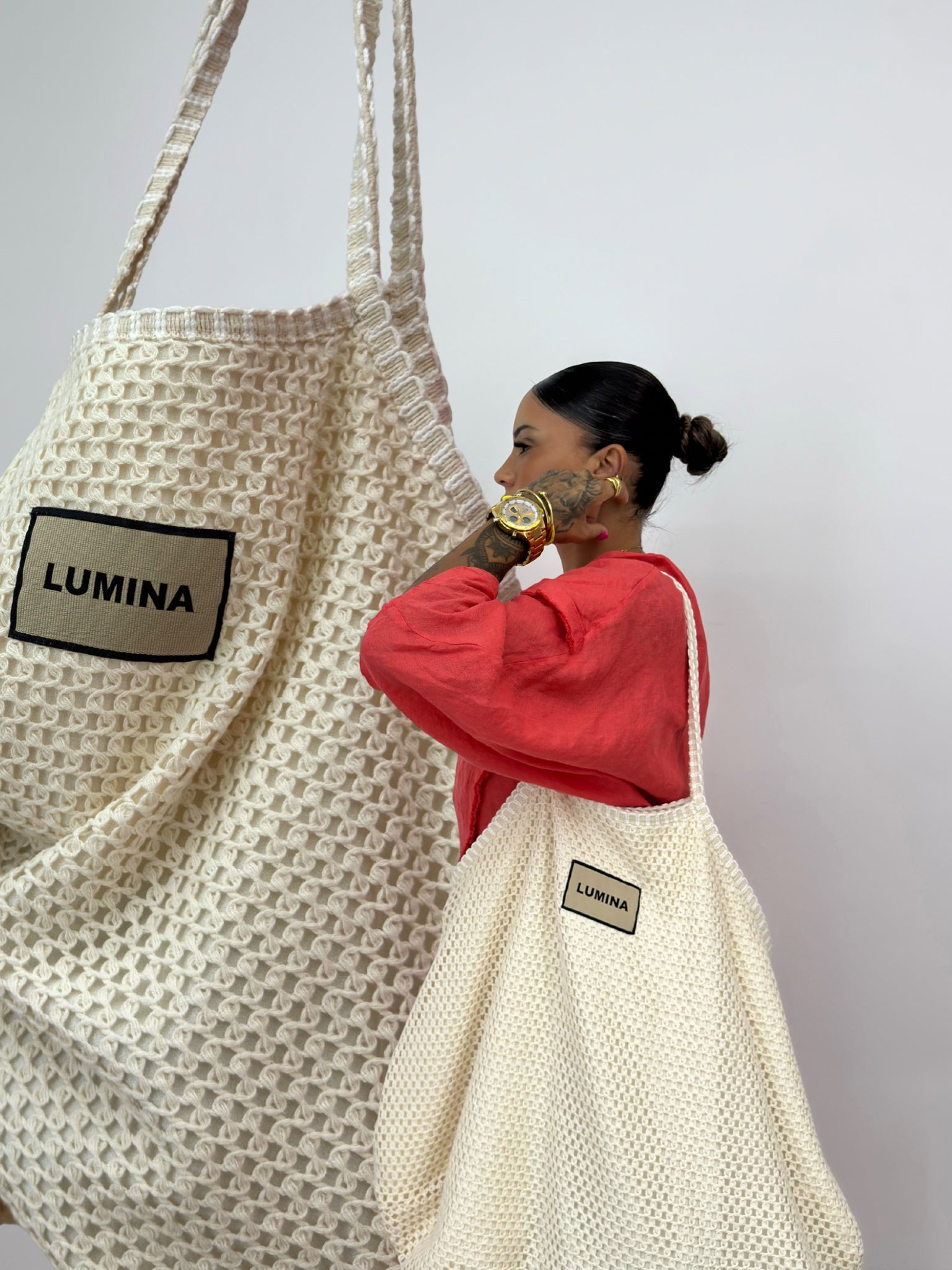 BOLSO MALLA LUMINA
