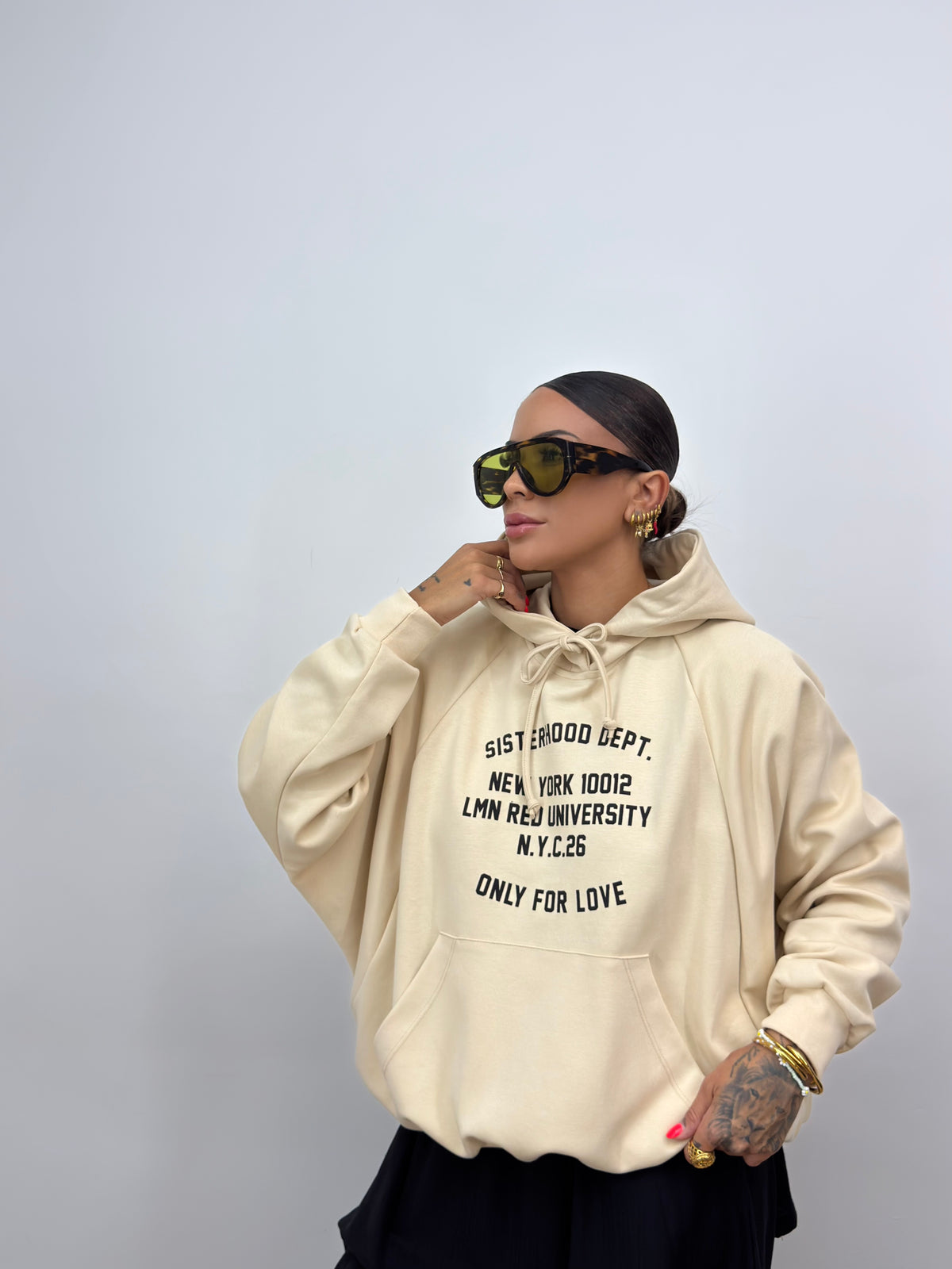 SUDADERA OVER NUDD LUMINA