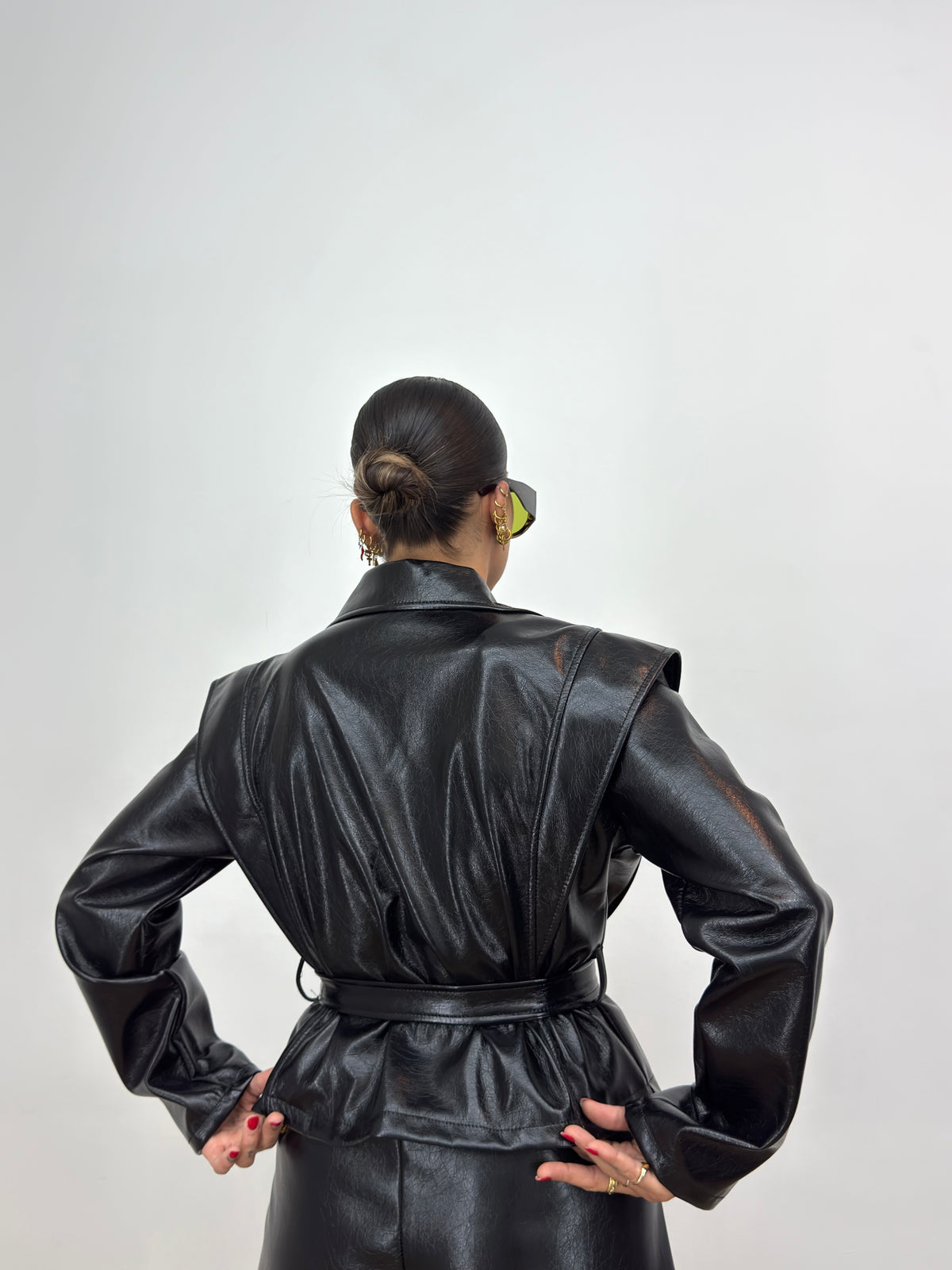 BLAZER ECO PIEL BLACK