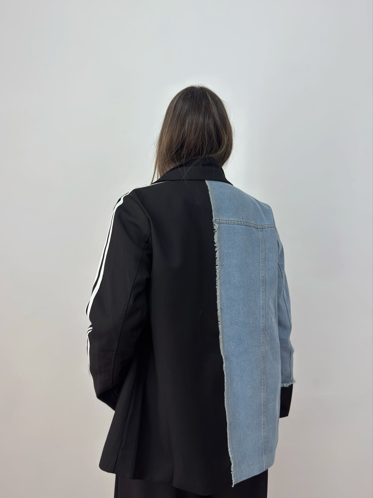 BLAZER PREMIUM COMBI DENIM