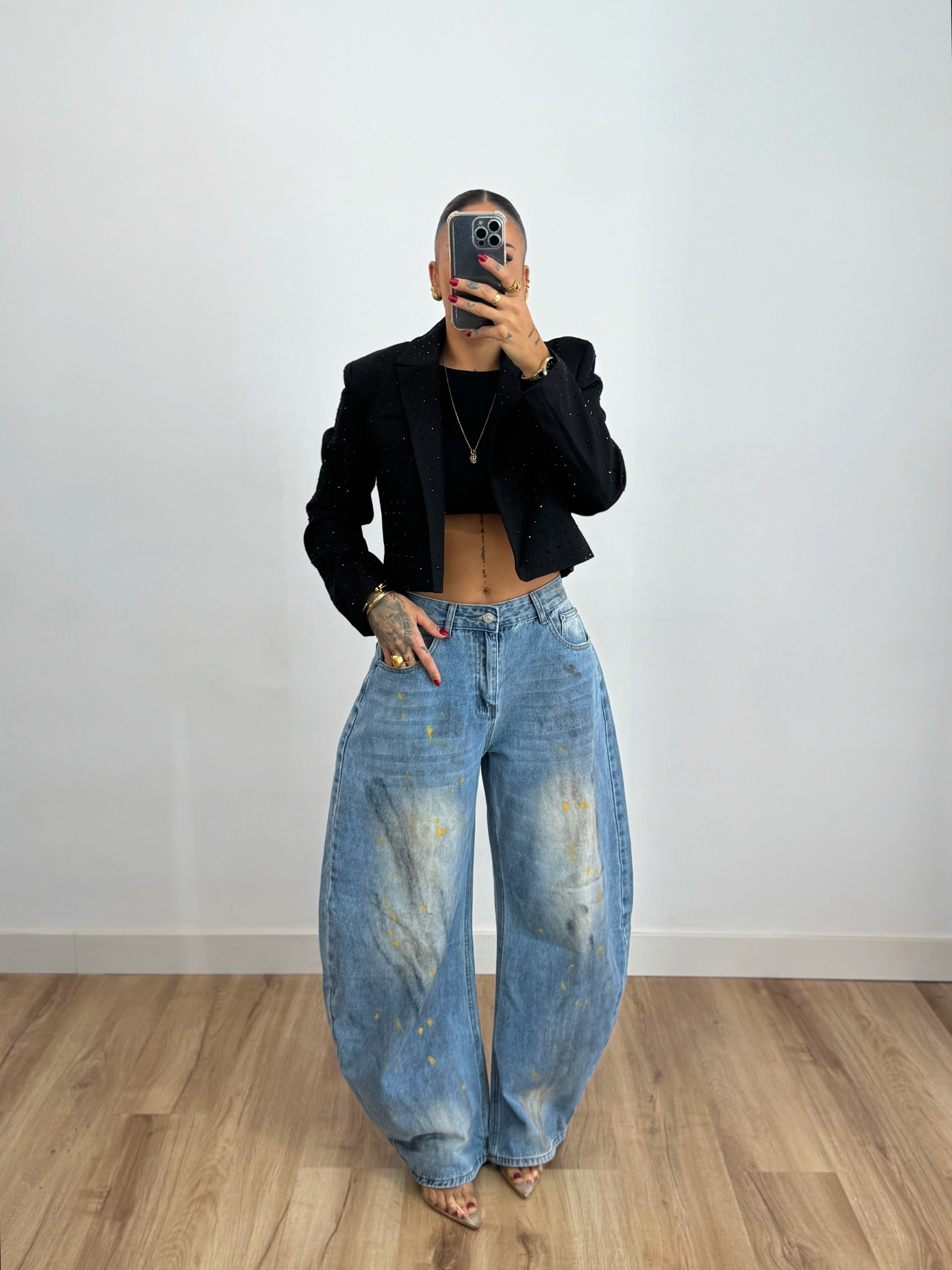 JEANS PREMIUM BALLOON PAINT