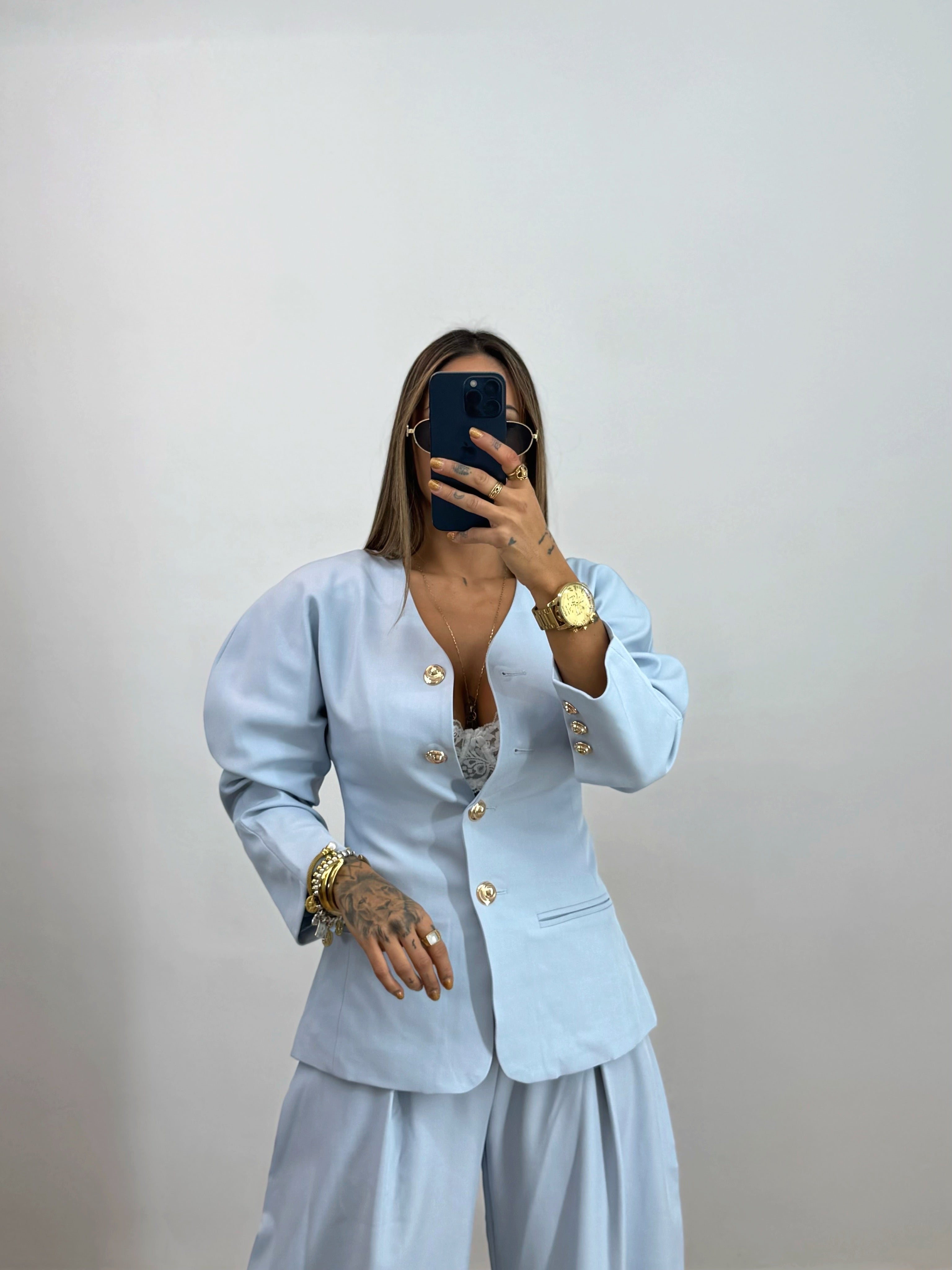 TRAJE PREMIUM BLUE BALLOON