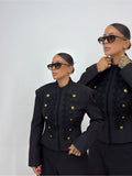 CHAQUETA PREMIUM NAPOLEÓN BLACK